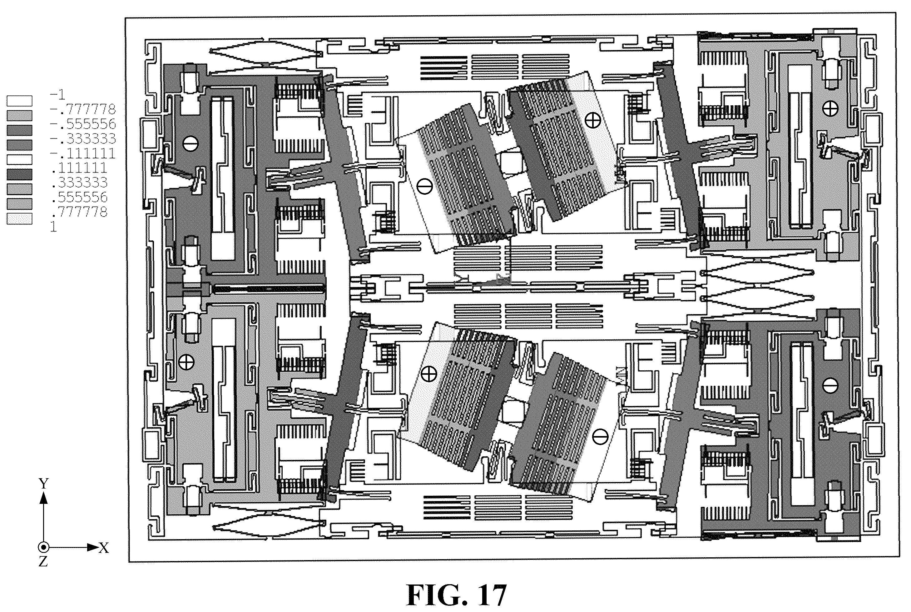 Patent US11815354 Figure 20 – Drive and sense balanced, semi-coupled 3-axis gyroscope