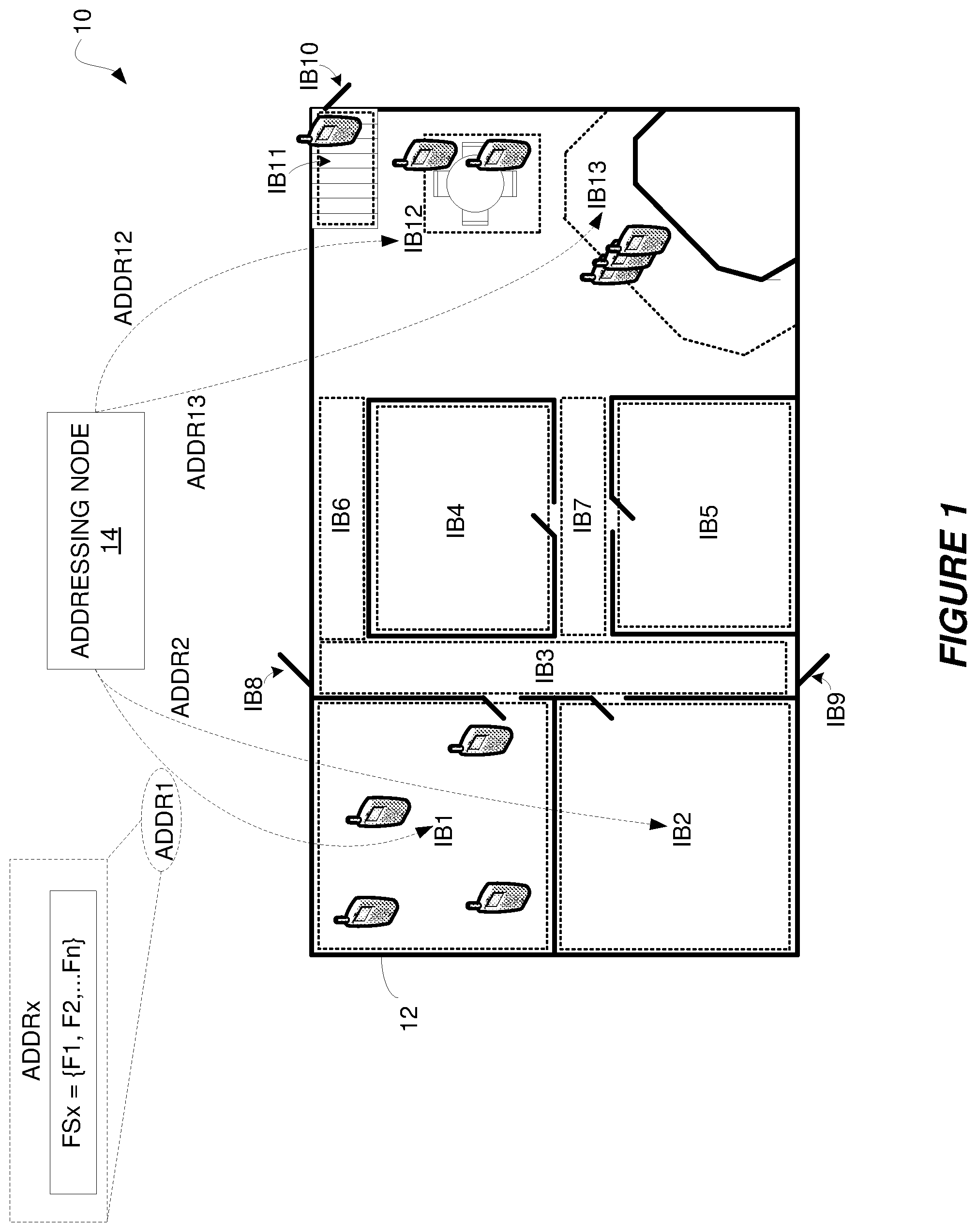 Patent US11815357 Figure 1 – Method and apparatus for indoor mapping, positioning, or navigation