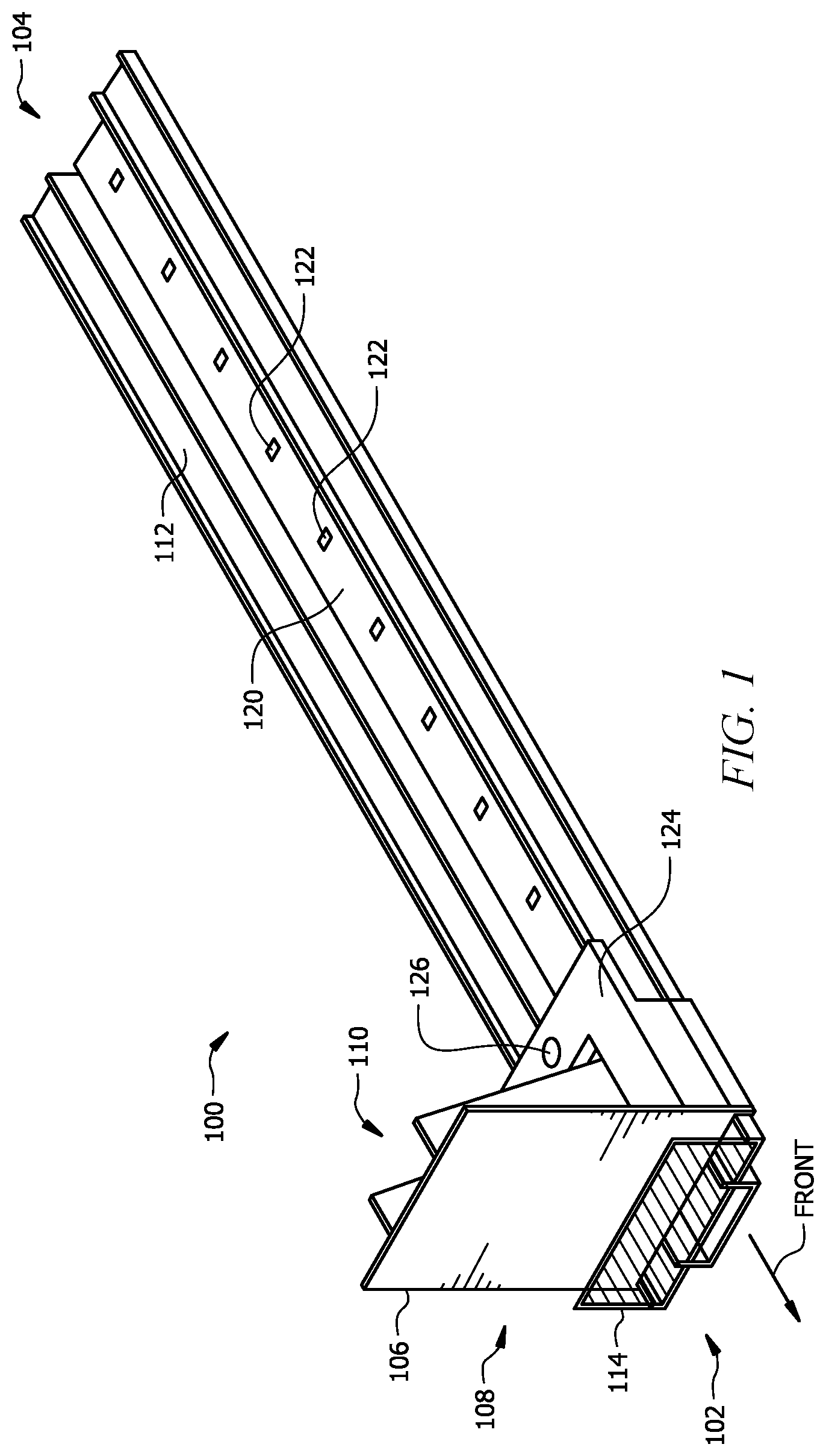 Patent US11815366 Figure 1 – System and method for determining an item count in a rack using magnetic sensors