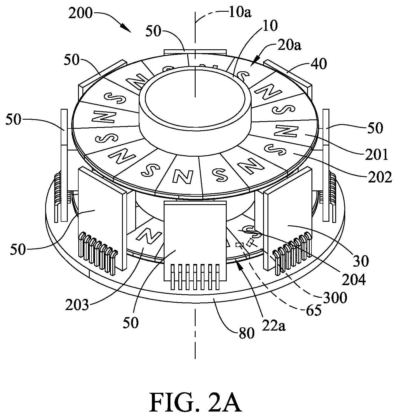 Patent US11815367 Figure 4 – Battery-free rotation detecting device