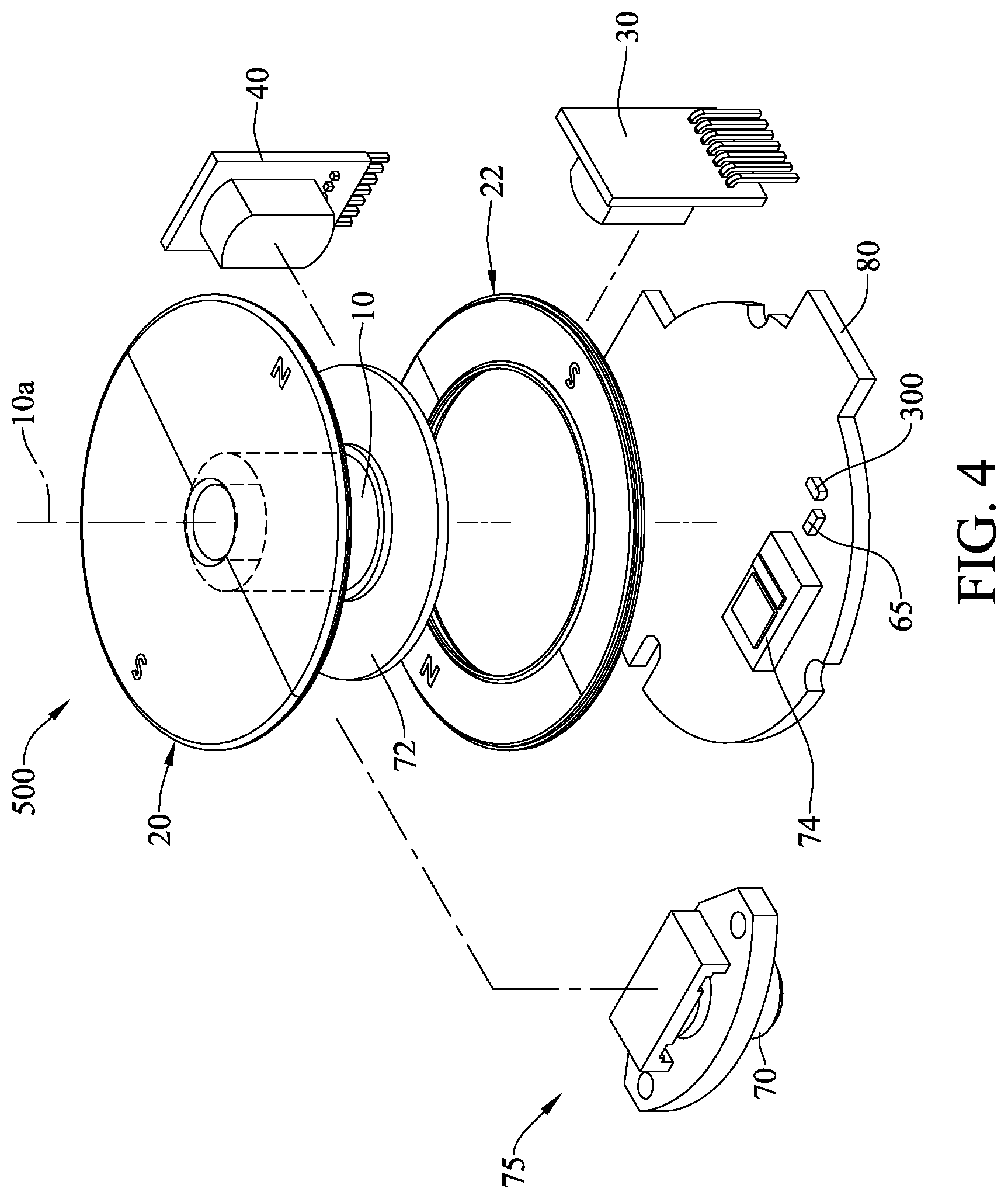 Patent US11815367 Figure 8 – Battery-free rotation detecting device