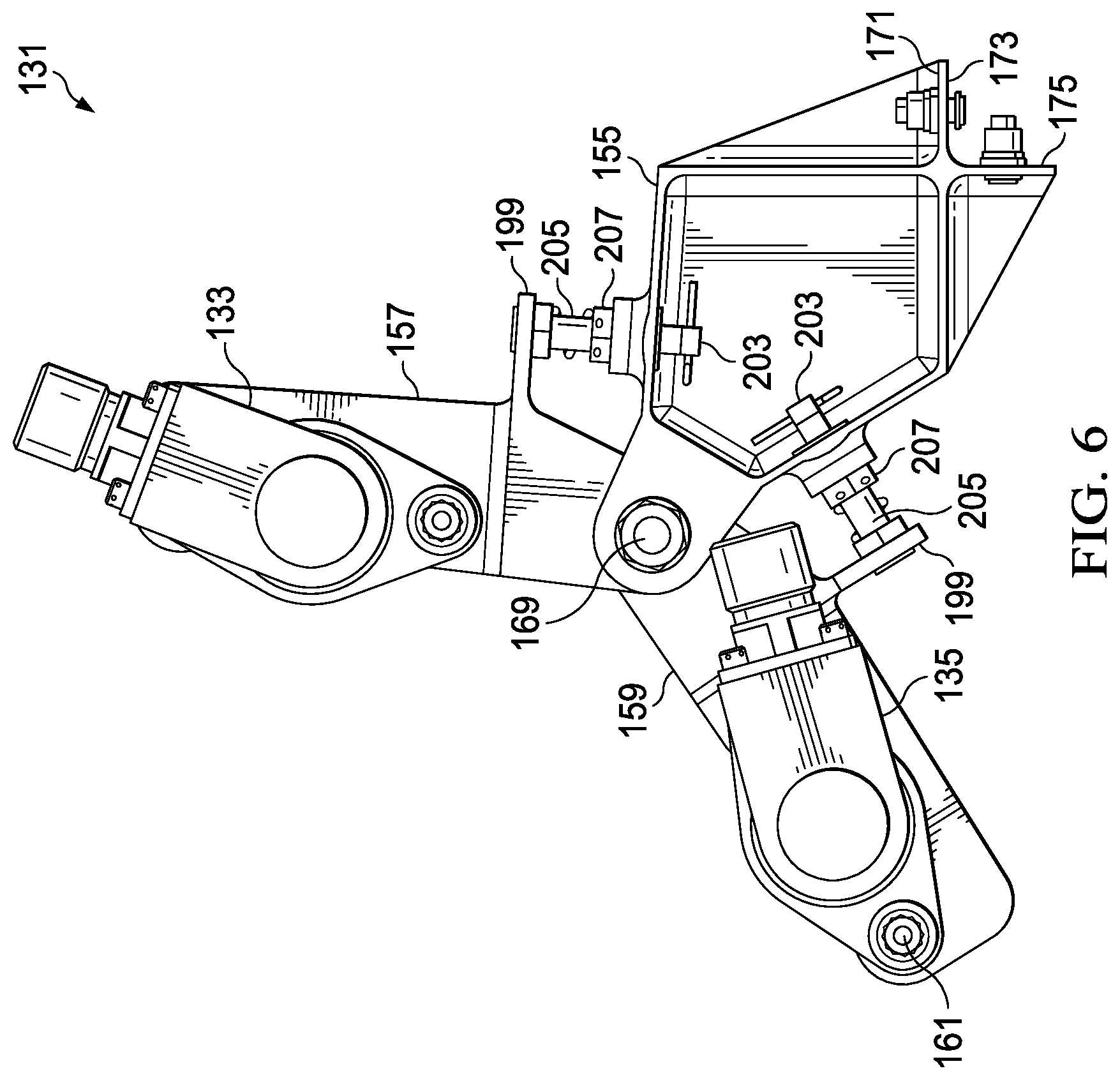 Patent US11815368 Figure 6 – Dual-mount for spring-loaded gear-driven resolvers