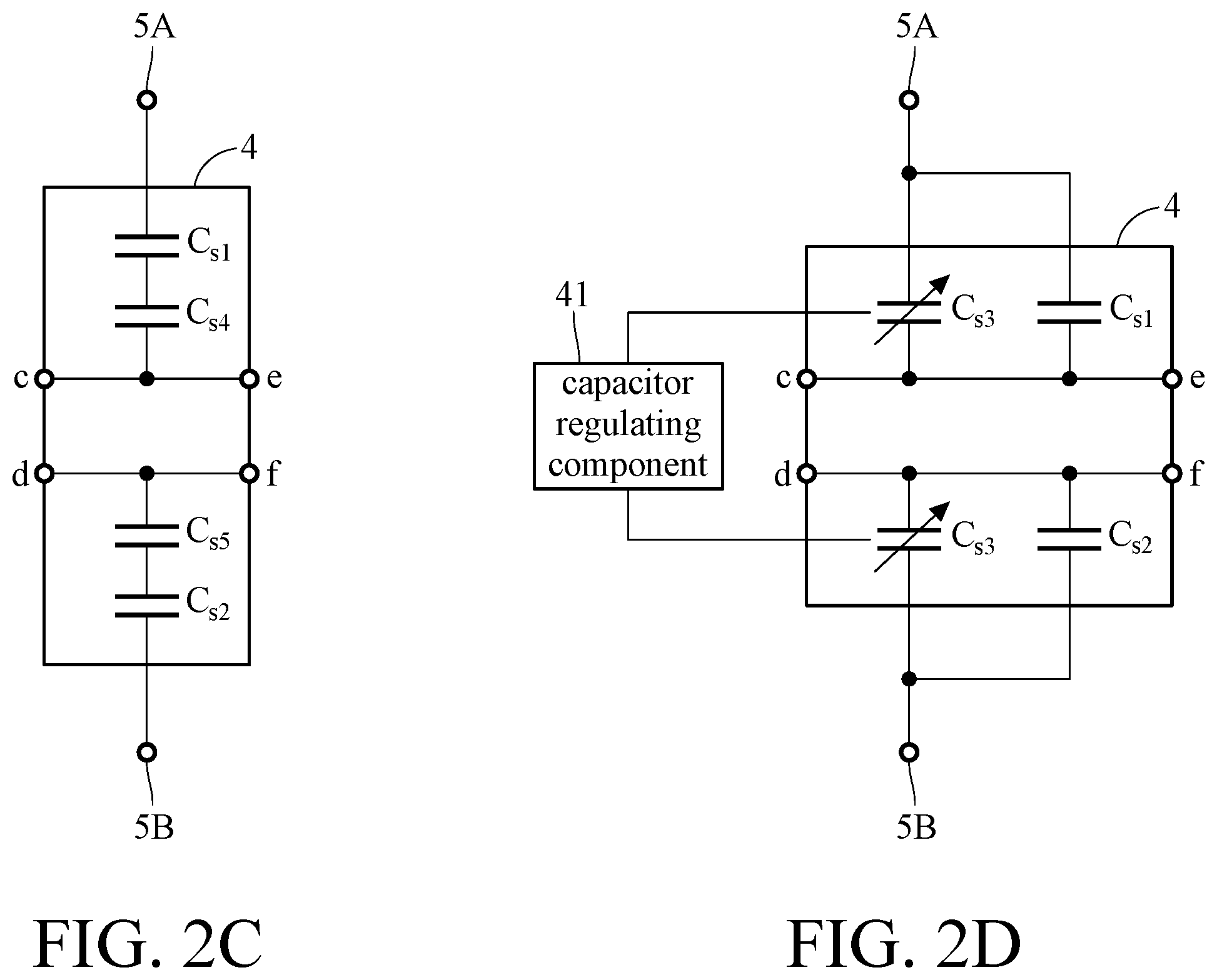 Patent US11815369 Figure 3 – Differential capacitor device and method for calibrating differential capacitor