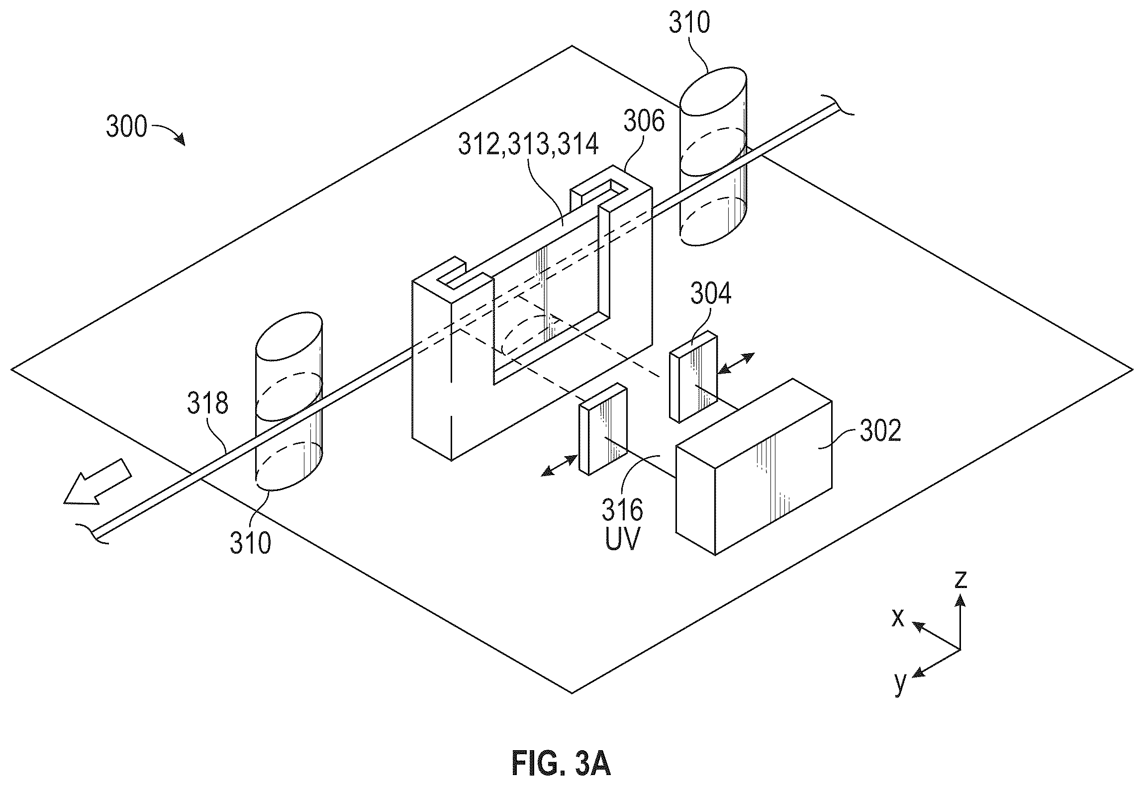 Patent US11815371 Figure 3 – Overlapping fiber gratings