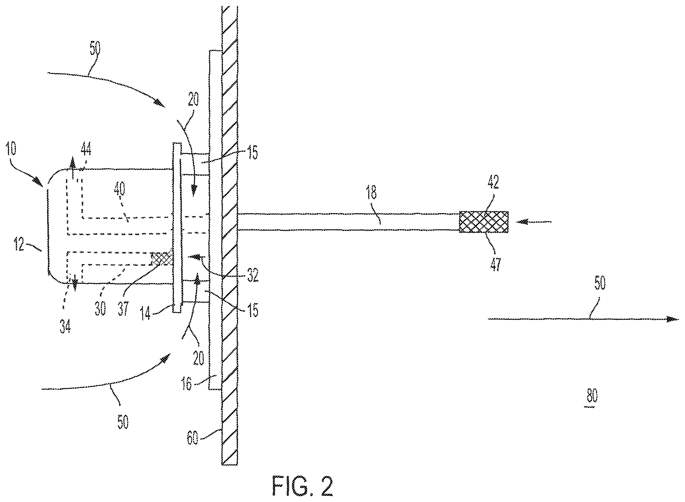 Patent US11815378 Figure 2 – Airflow sensor and system