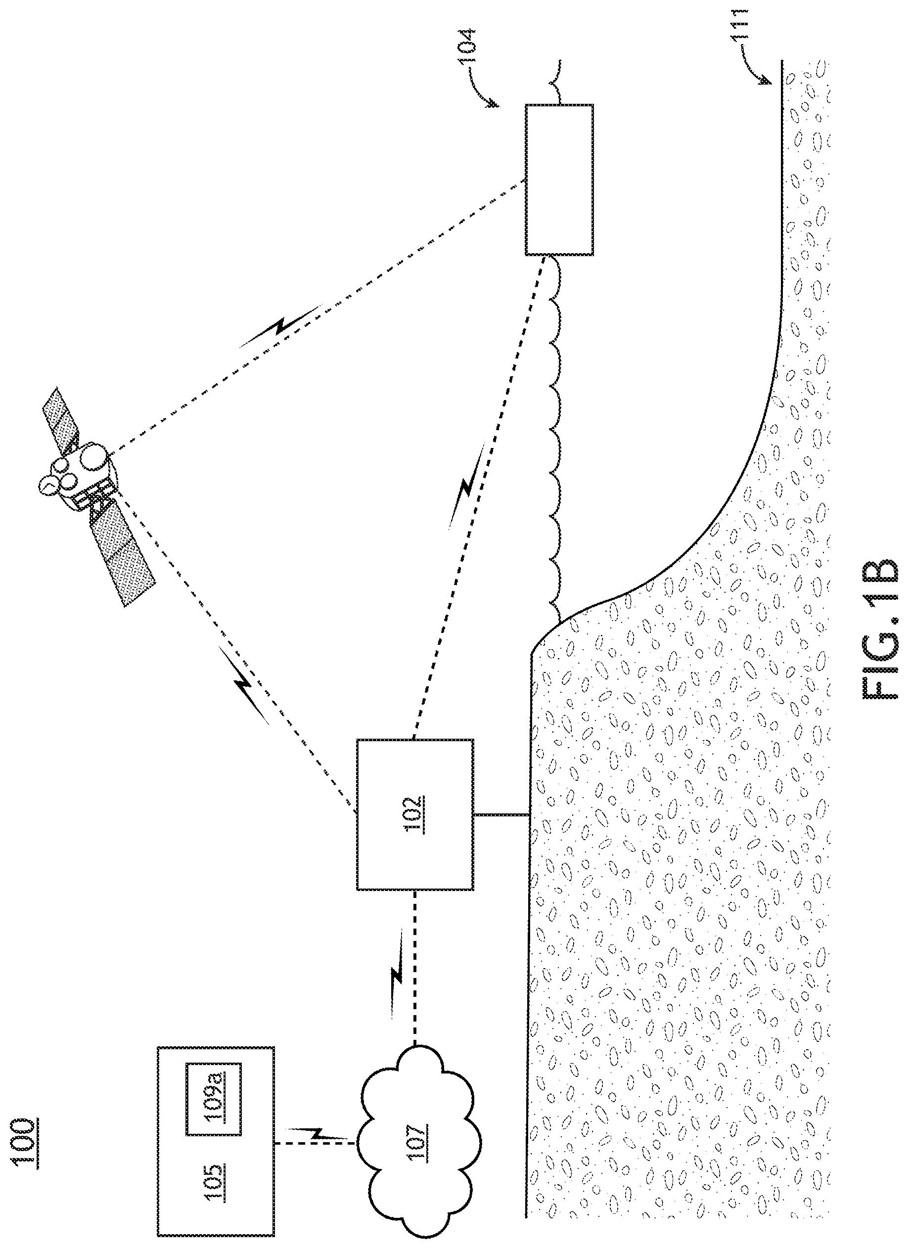 Patent US11815387 Figure 2 – System and method for liquid level monitoring