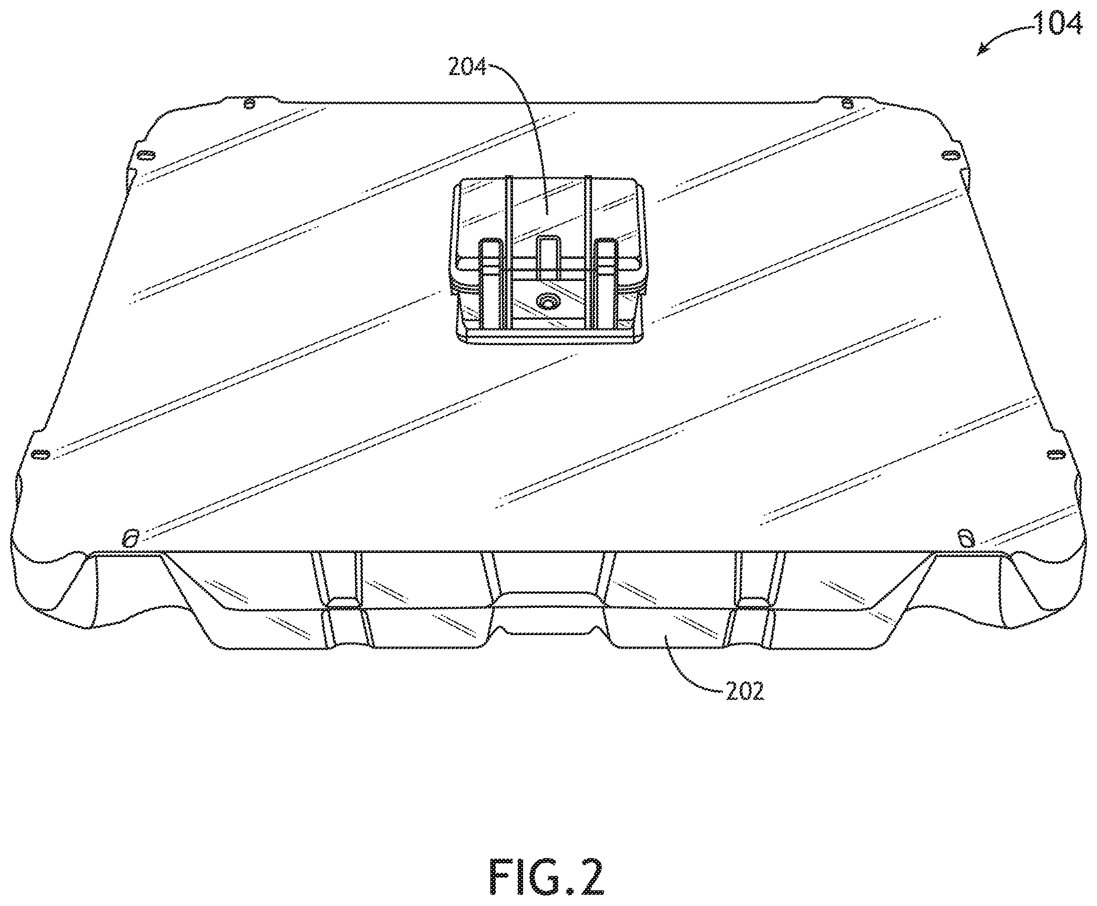 Patent US11815387 Figure 8 – System and method for liquid level monitoring
