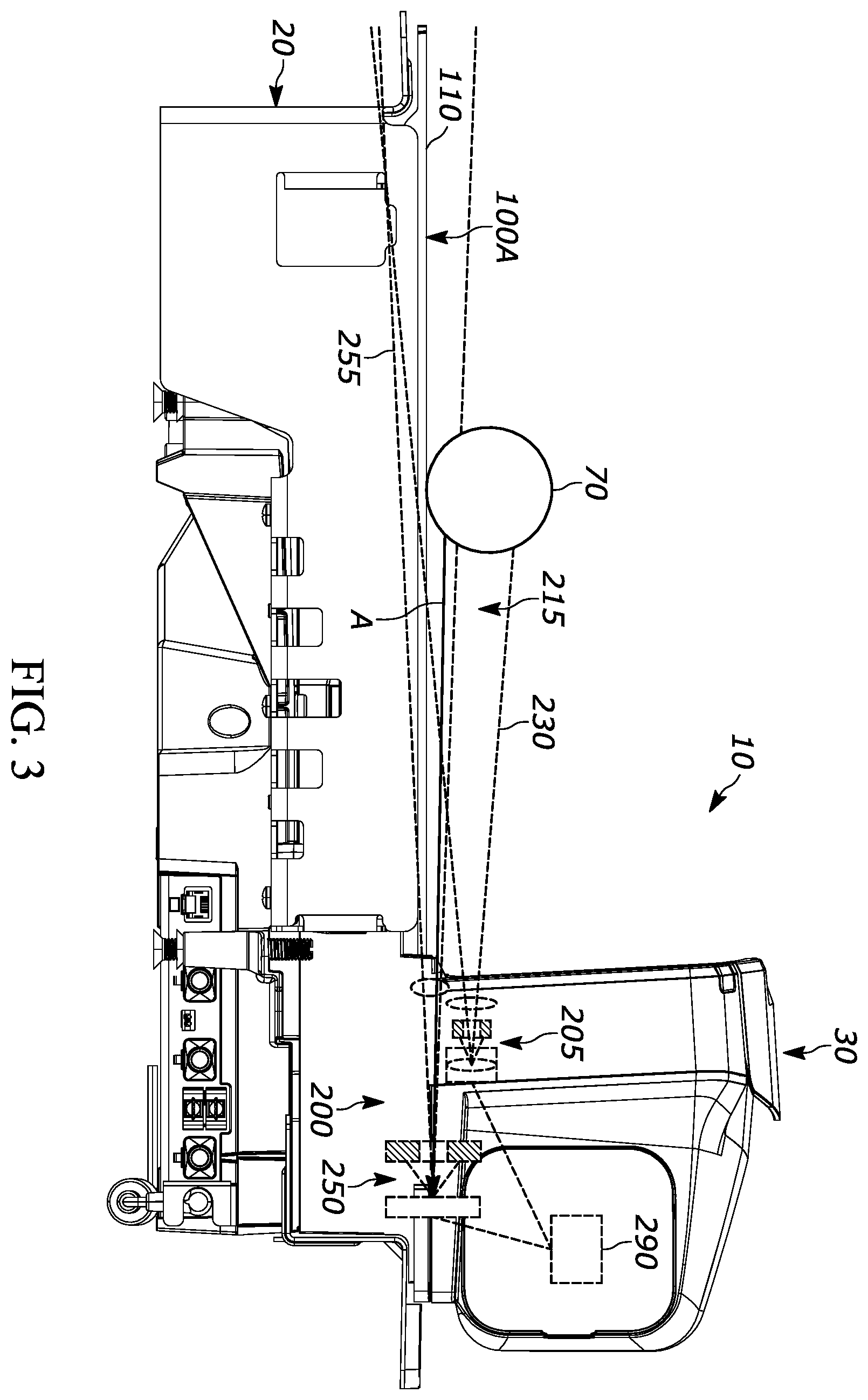 Patent US11815390 Figure 4 – Weigh platter assembly with off-platter detection