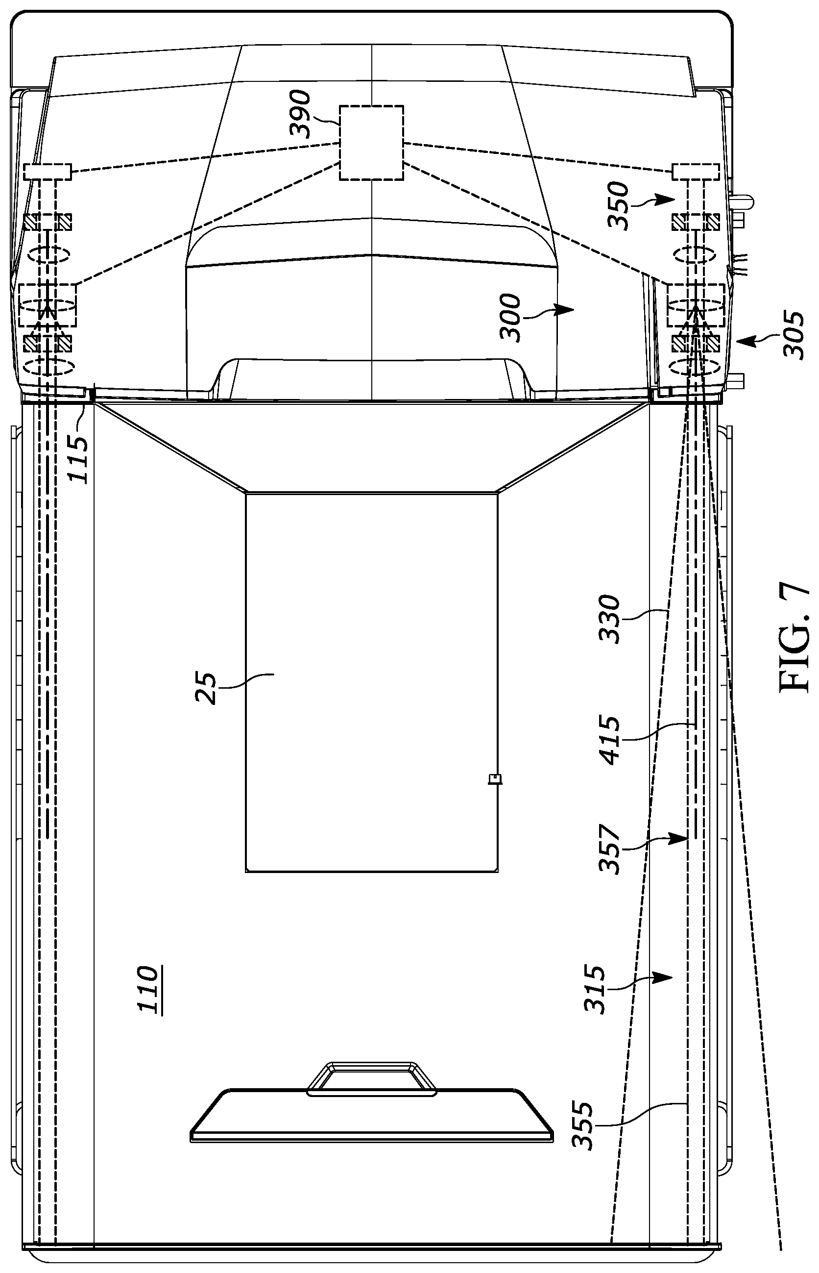 Patent US11815390 Figure 9 – Weigh platter assembly with off-platter detection