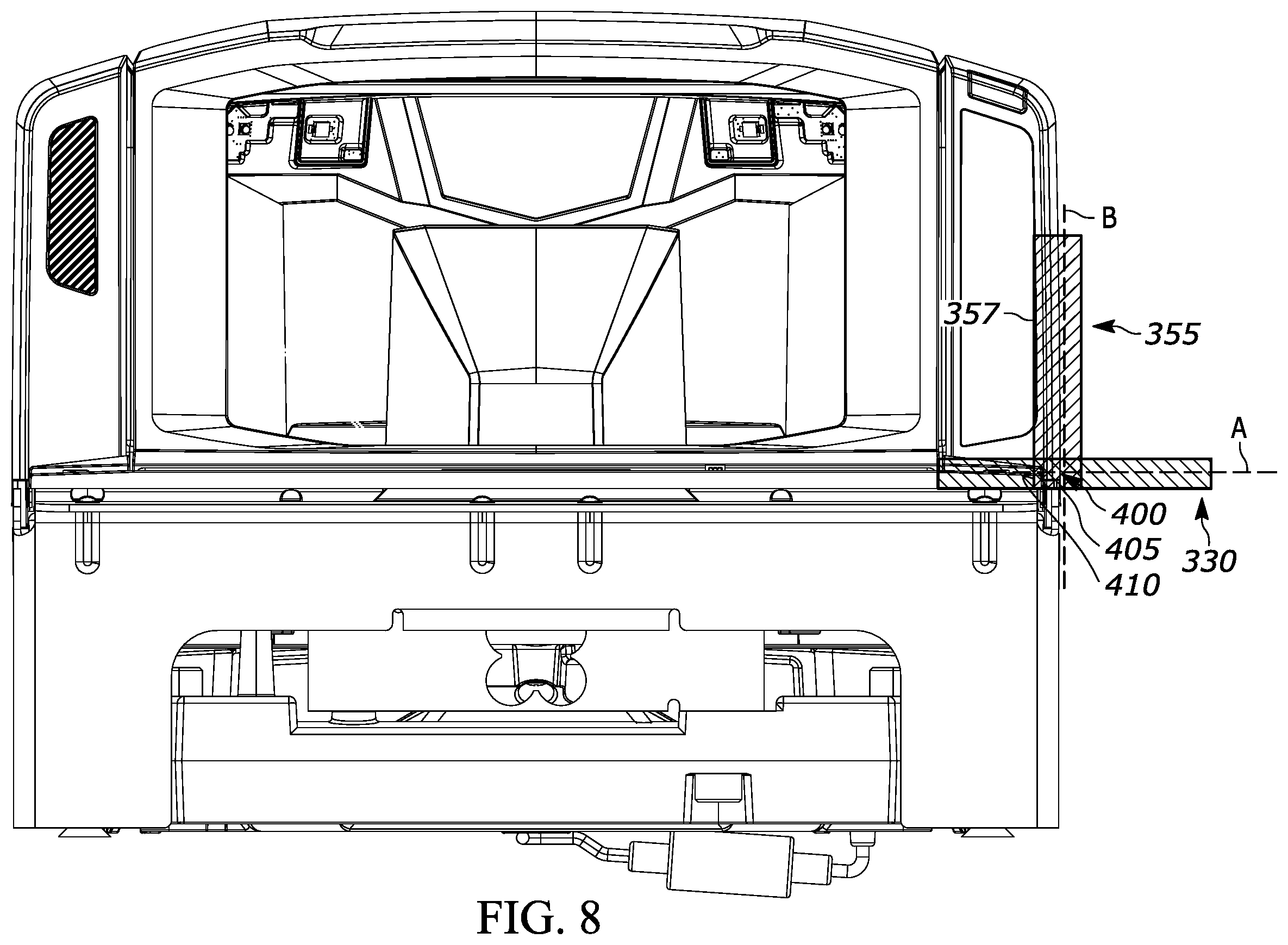 Patent US11815390 Figure 10 – Weigh platter assembly with off-platter detection