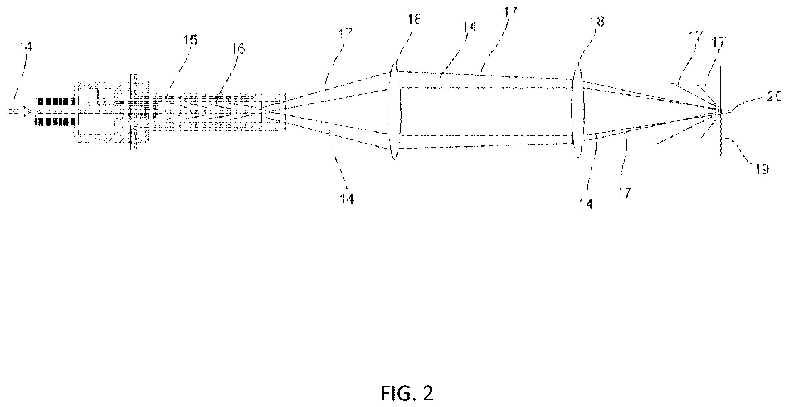 Patent US11815392 Figure 2 – Self-levelling piercing sensor in a light guide cable plug connection