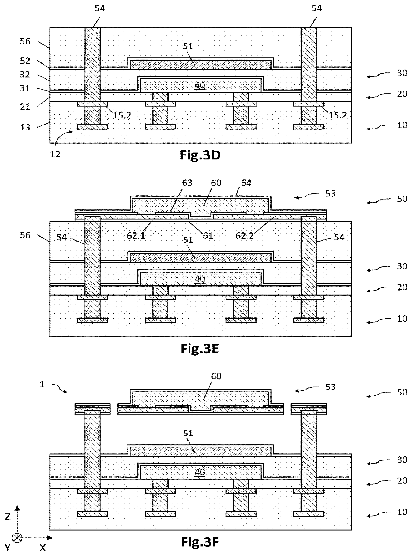 Patent US11815400 Figure 3 – Sensitive pixel based detection system comprising a thermal detector and a compensation device