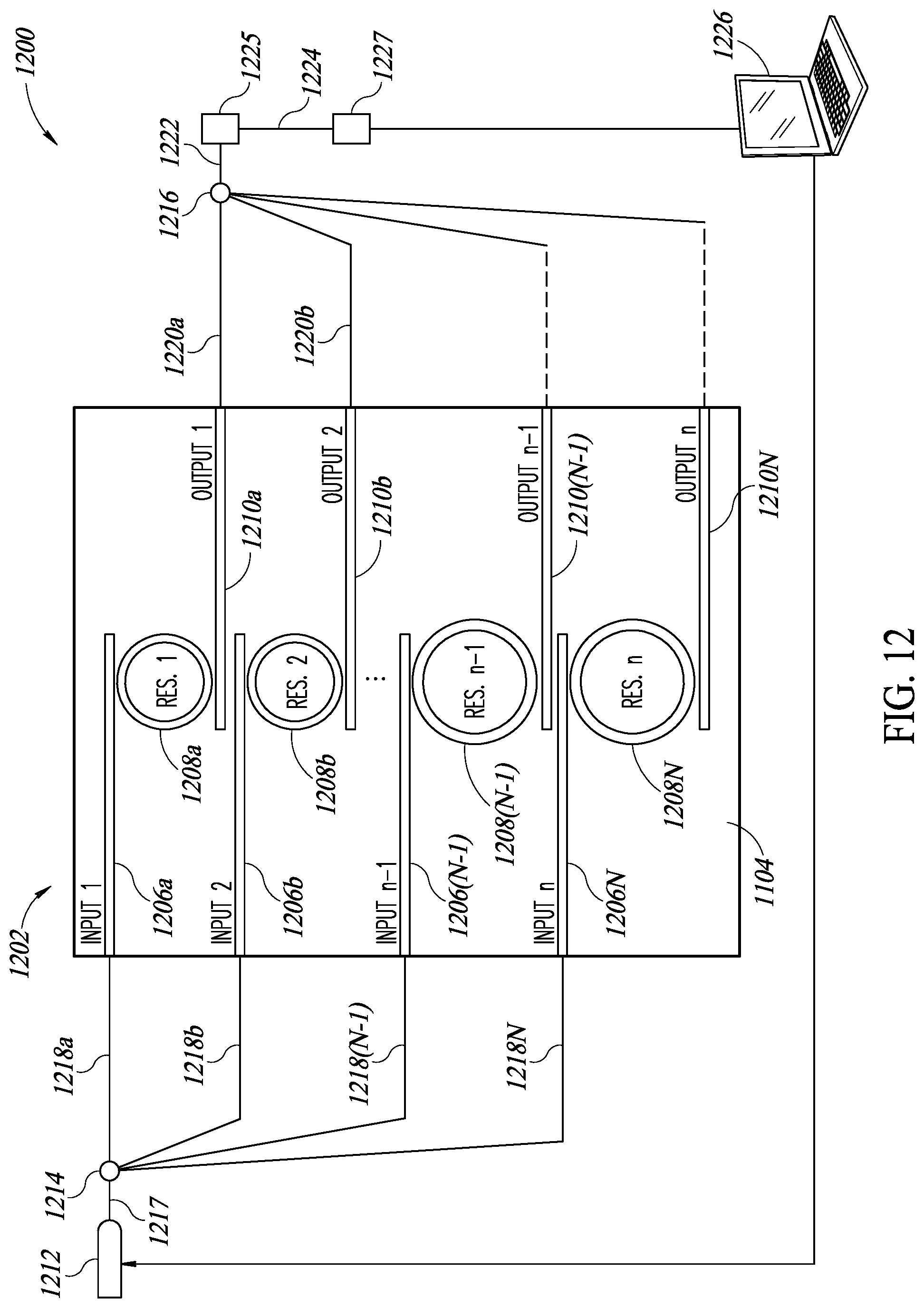 Patent US11815405 Figure 9 – Photonic device using resonator differencing technique