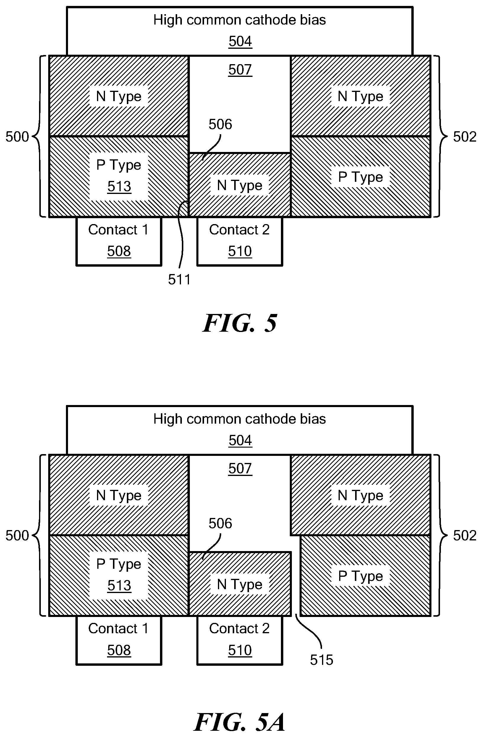 Patent US11815406 Figure 4 – Temperature sensing of an array from temperature dependent properties of a PN junction
