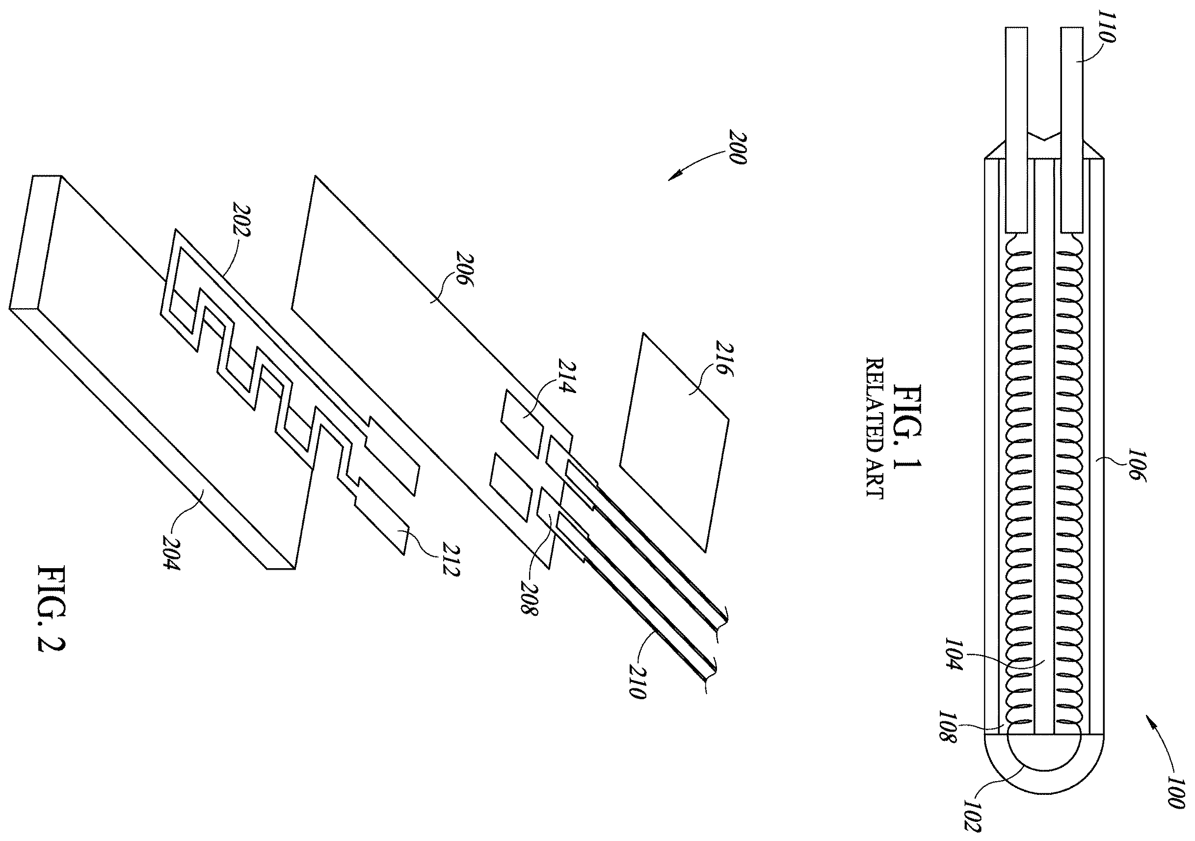 Patent US11815410 Figure 1 – Platinum resistance temperature sensor having floating platinum member