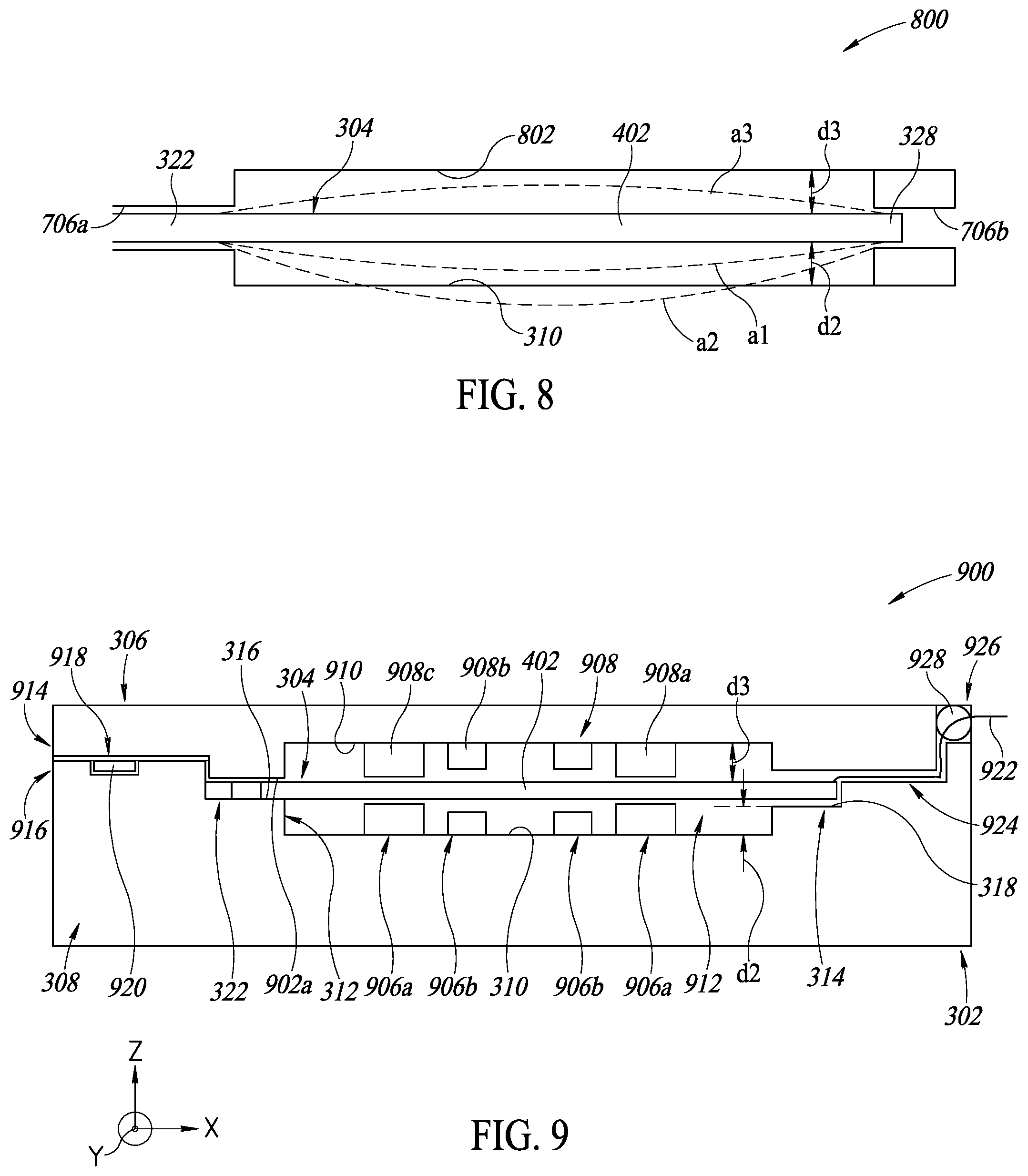 Patent US11815410 Figure 5 – Platinum resistance temperature sensor having floating platinum member