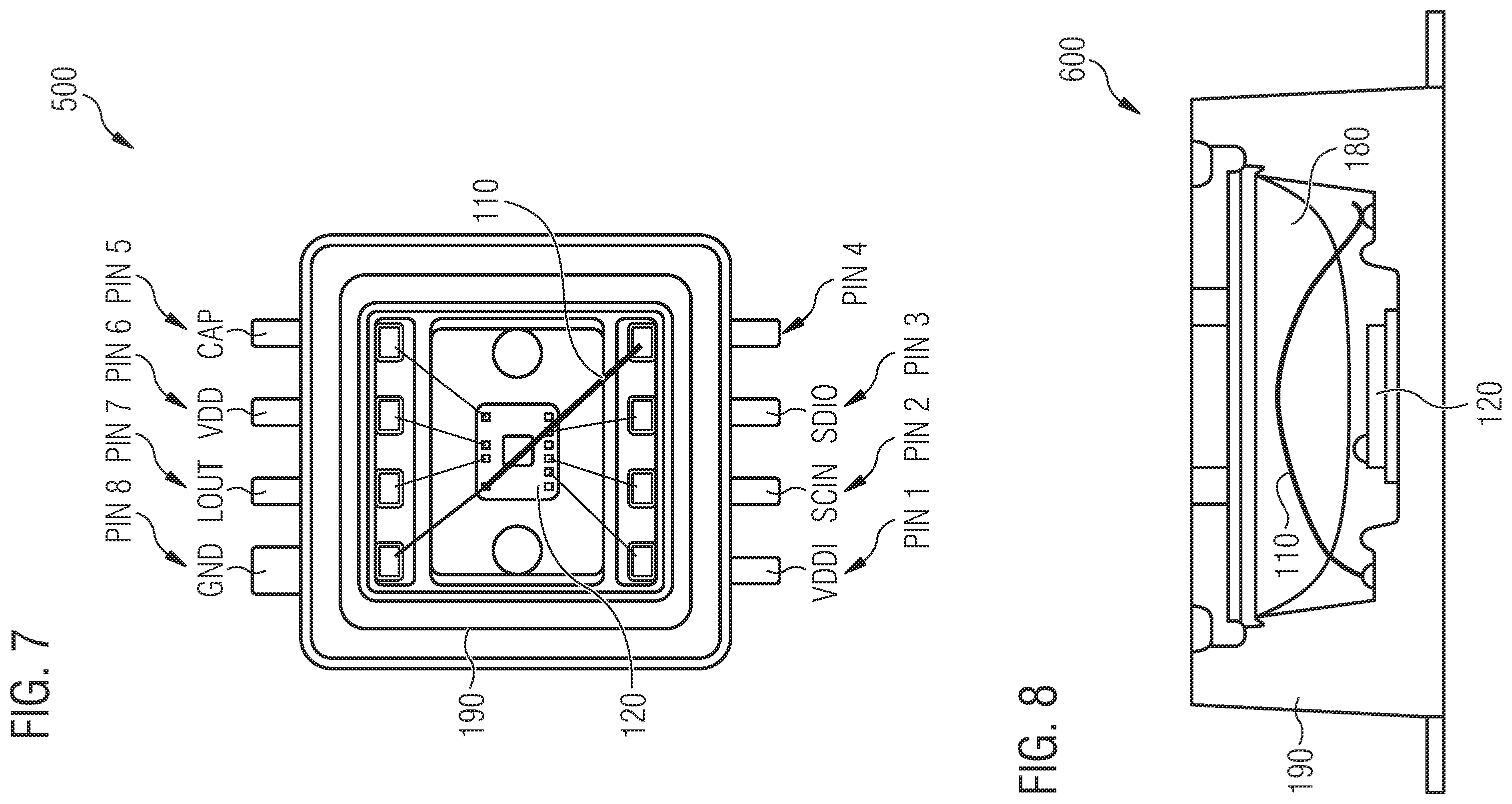 Patent US11815414 Figure 4 – Pressure sensor devices and methods for manufacturing pressure sensor devices