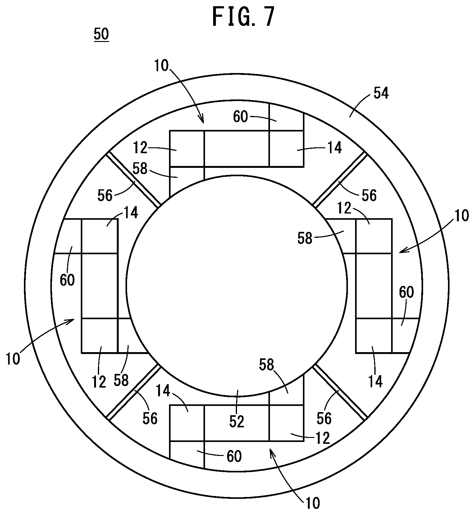 Patent US11815416 Figure 7 – Displacement detection device and torque sensor