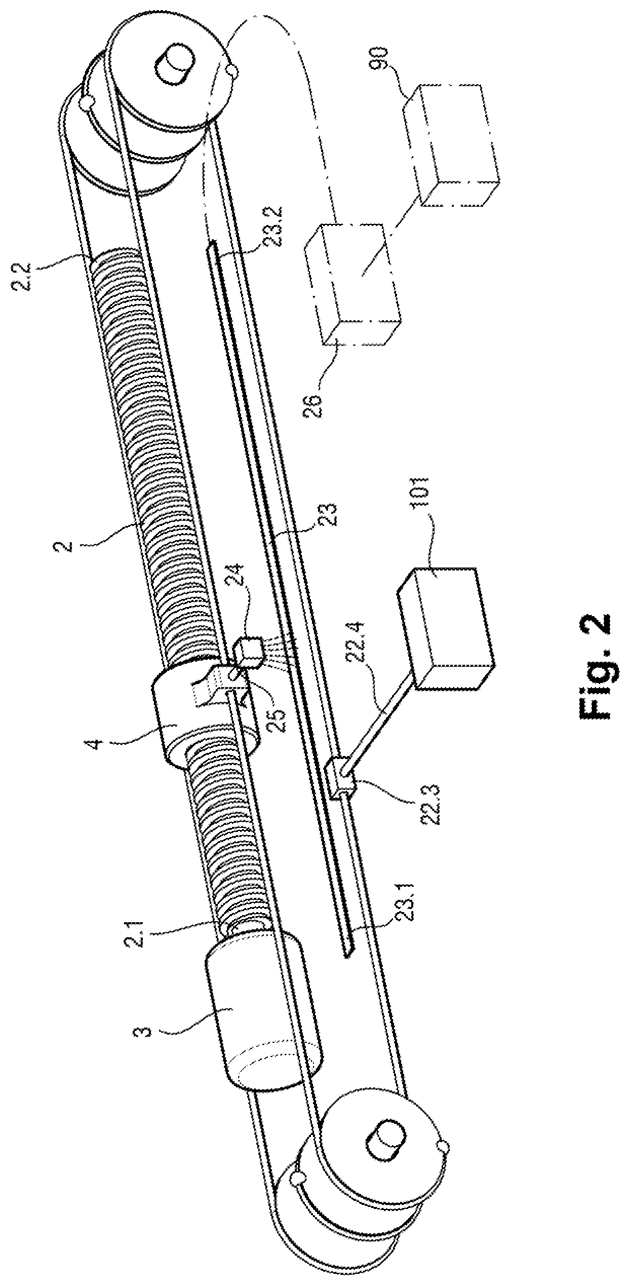 Patent US11815417 Figure 2 – Force sensor for cable actuator