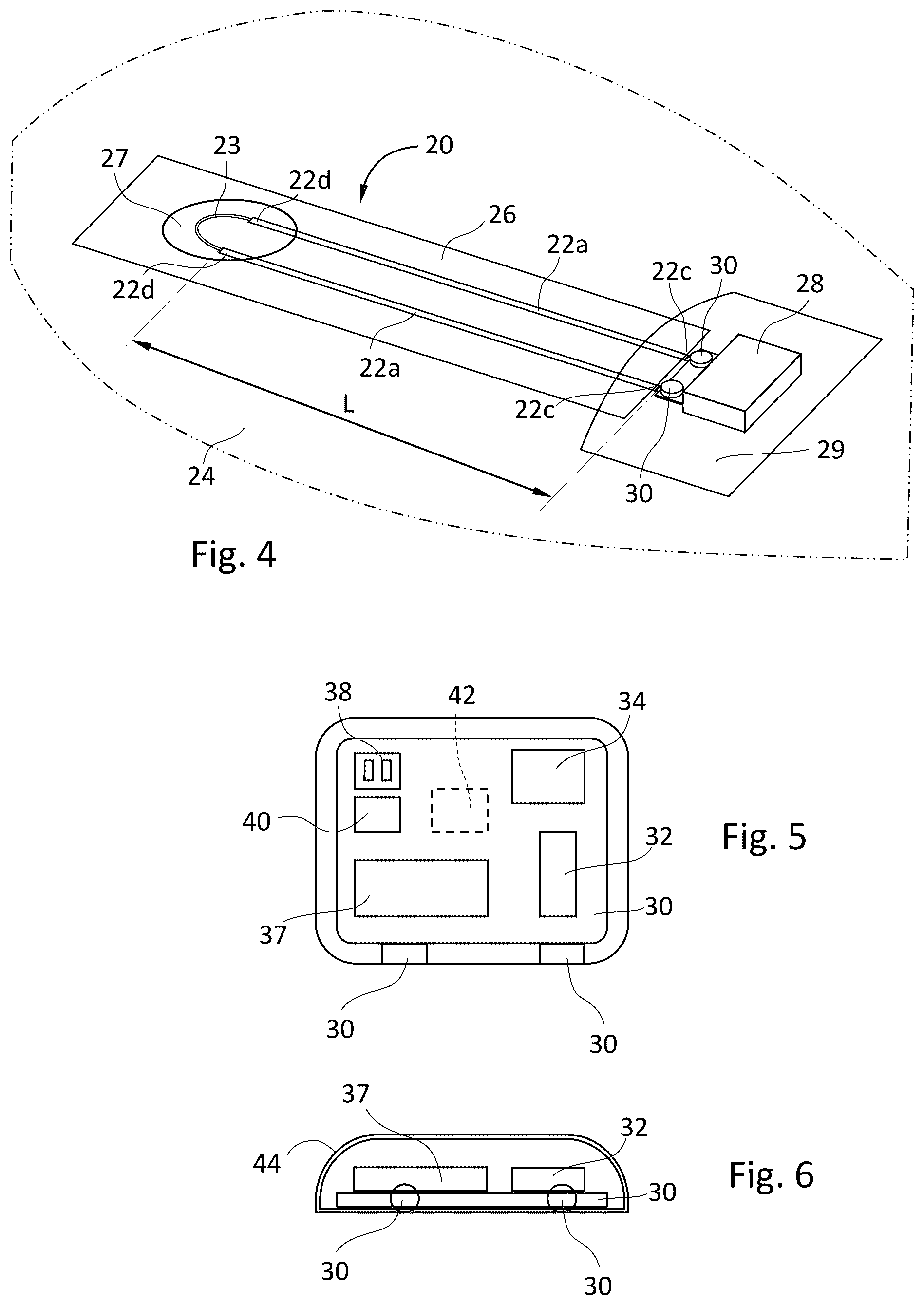 Patent US11815418 Figure 3 – Stress detection system in flexible two-dimensional structure
