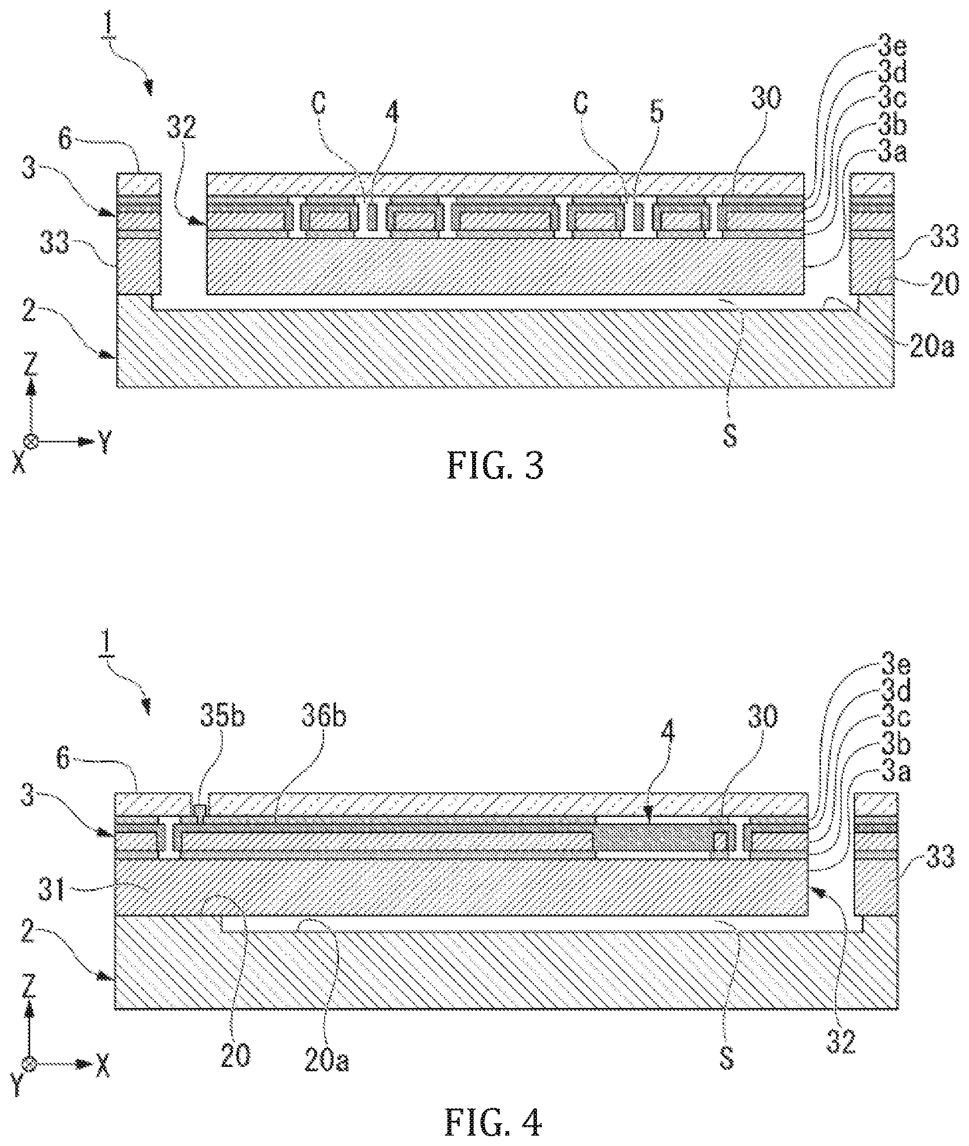 Patent US11815420 Figure 3 – Resonant pressure sensor with improved linearity