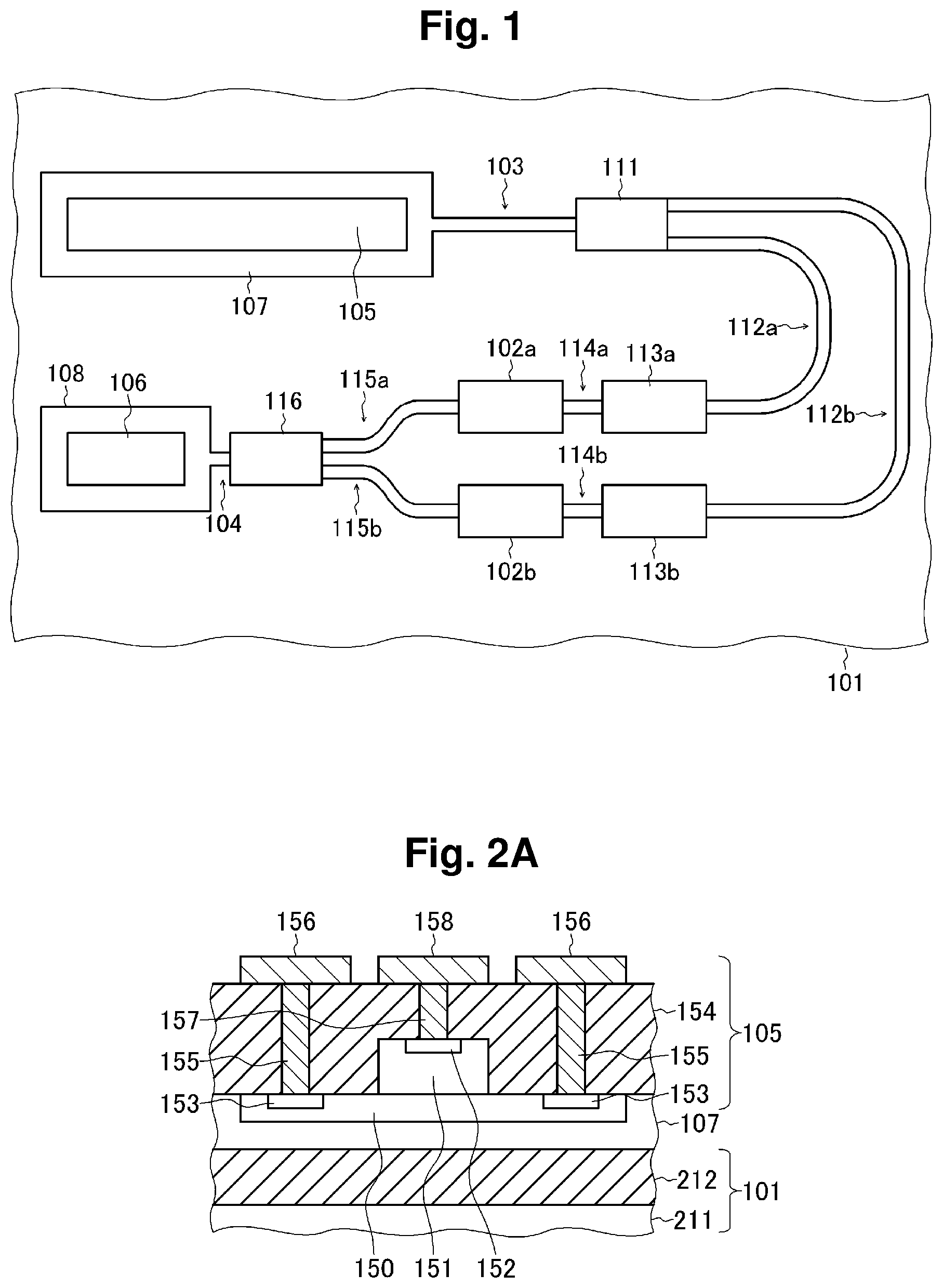 Patent US11815422 — Optical test circuit — Figure 1
