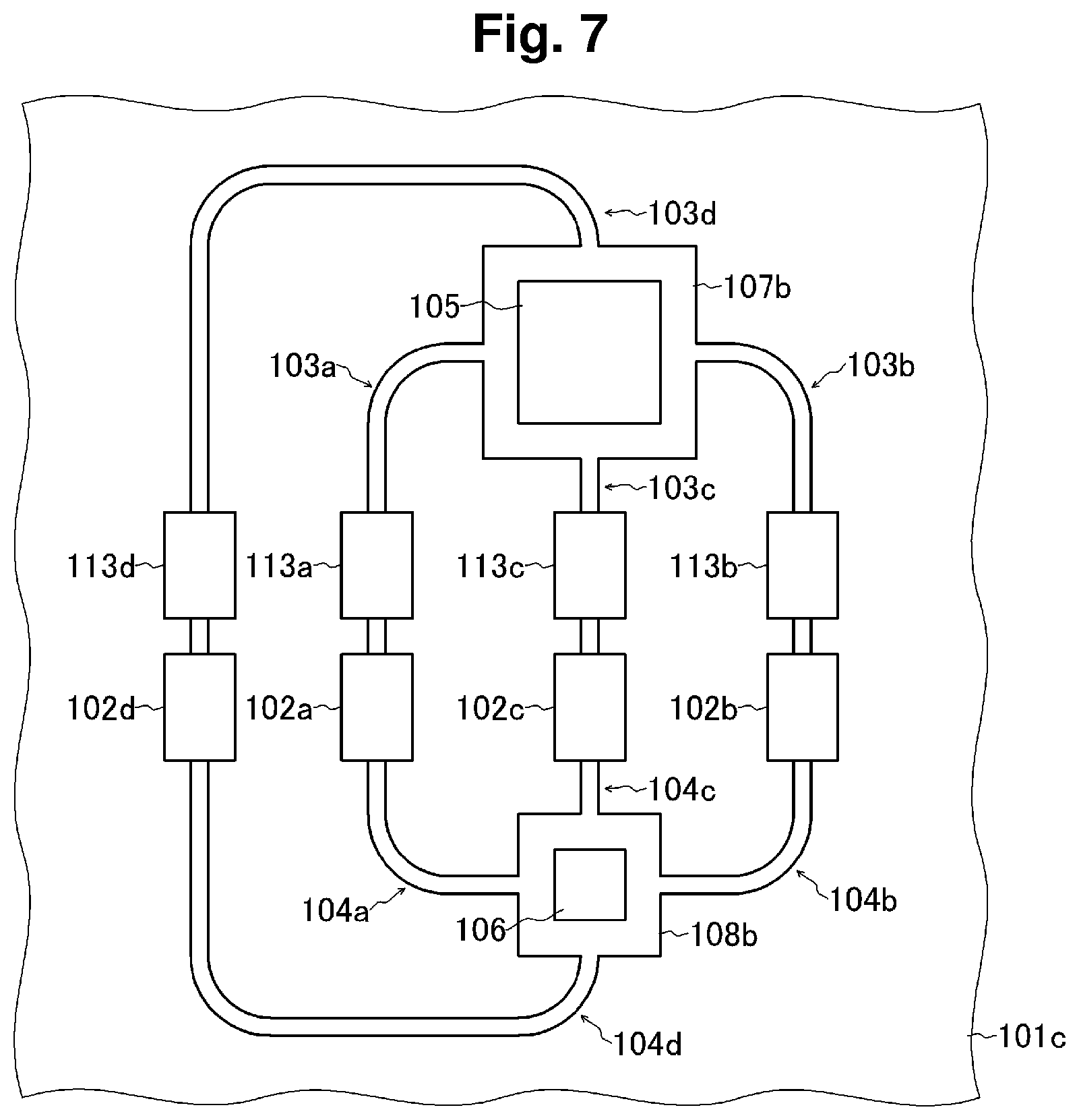 Patent US11815422 Figure 5 – Optical test circuit