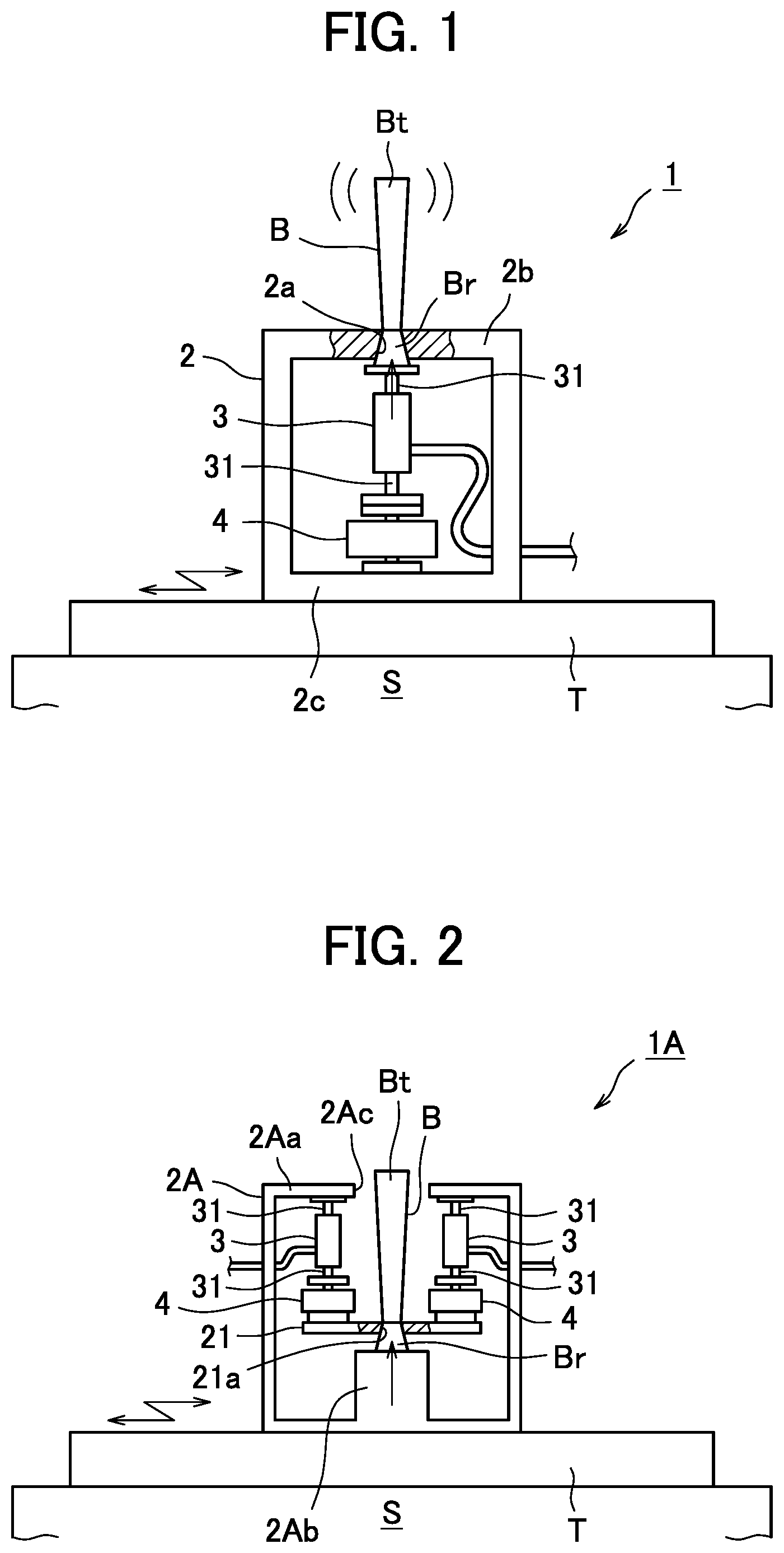 Patent US11815425 — Jig for vibration test of rotor blade — Figure 1