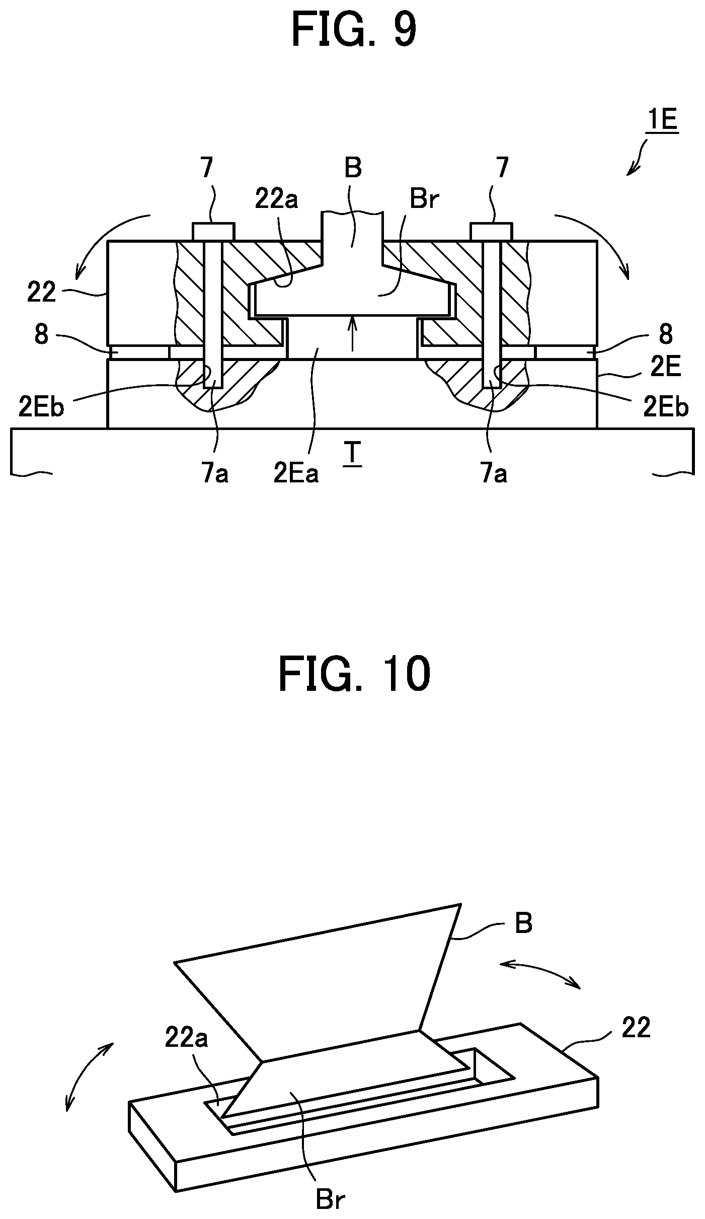 Patent US11815425 Figure 5 – Jig for vibration test of rotor blade