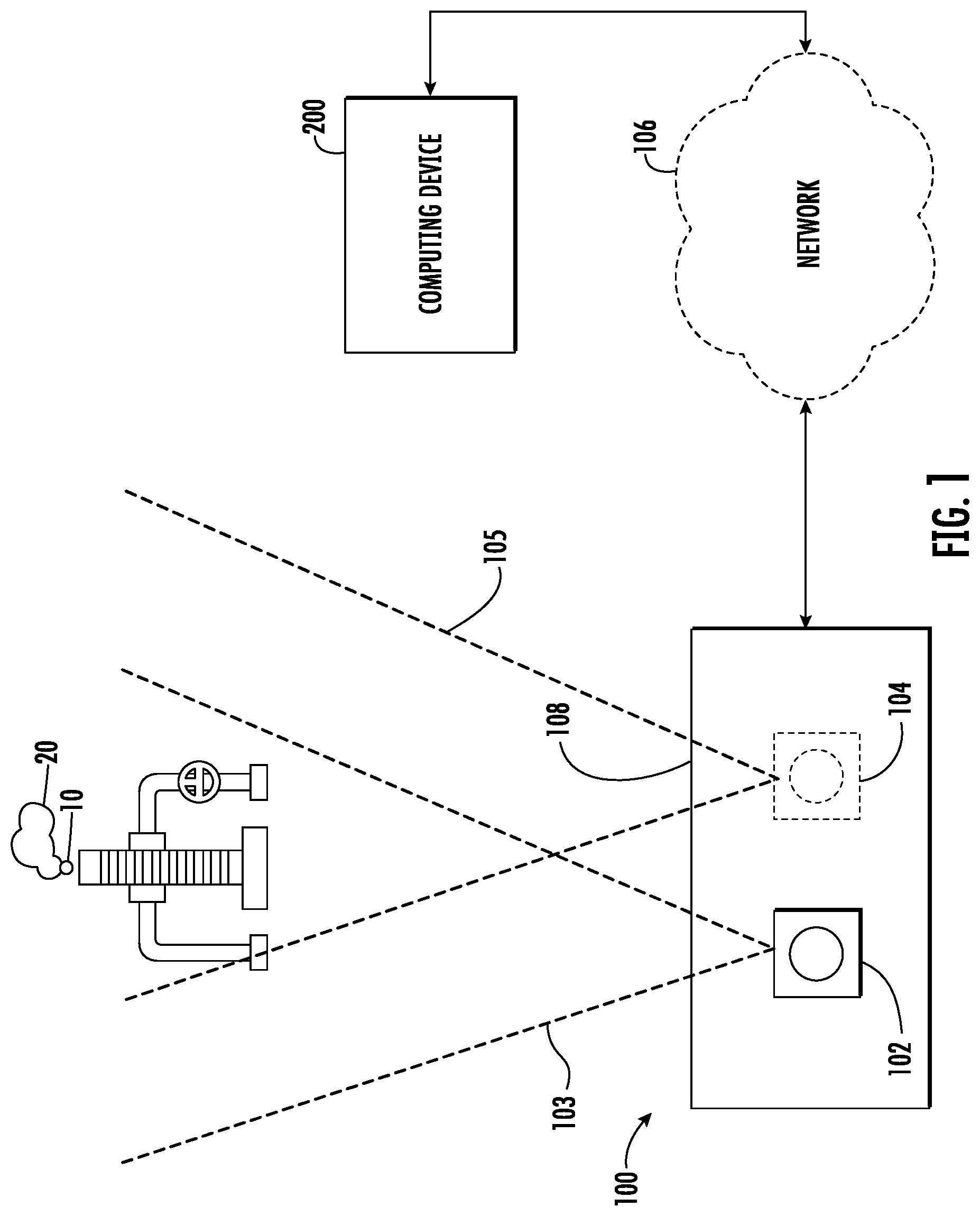 Patent US11815427 Figure 1 – Systems, methods, and computer program products for recursive hyperspectral imaging