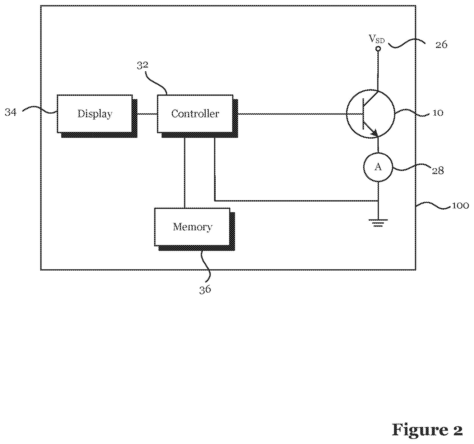 Patent US11815431 Figure 2 – Electrical gas detector comprising an arene-functionalized nanowire