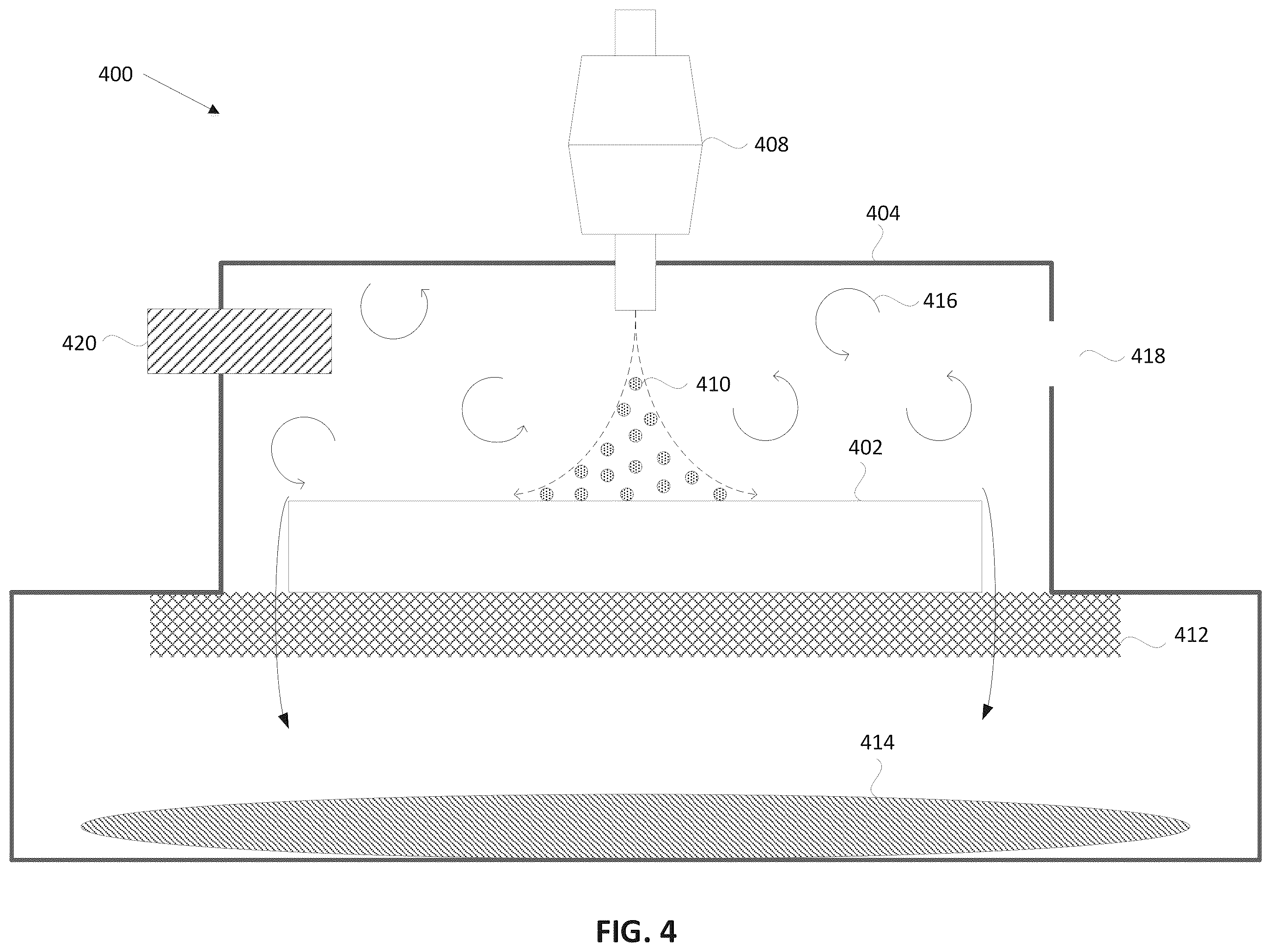 Patent US11815436 Figure 3 – Detection of surface particles on chamber components with carbon dioxide