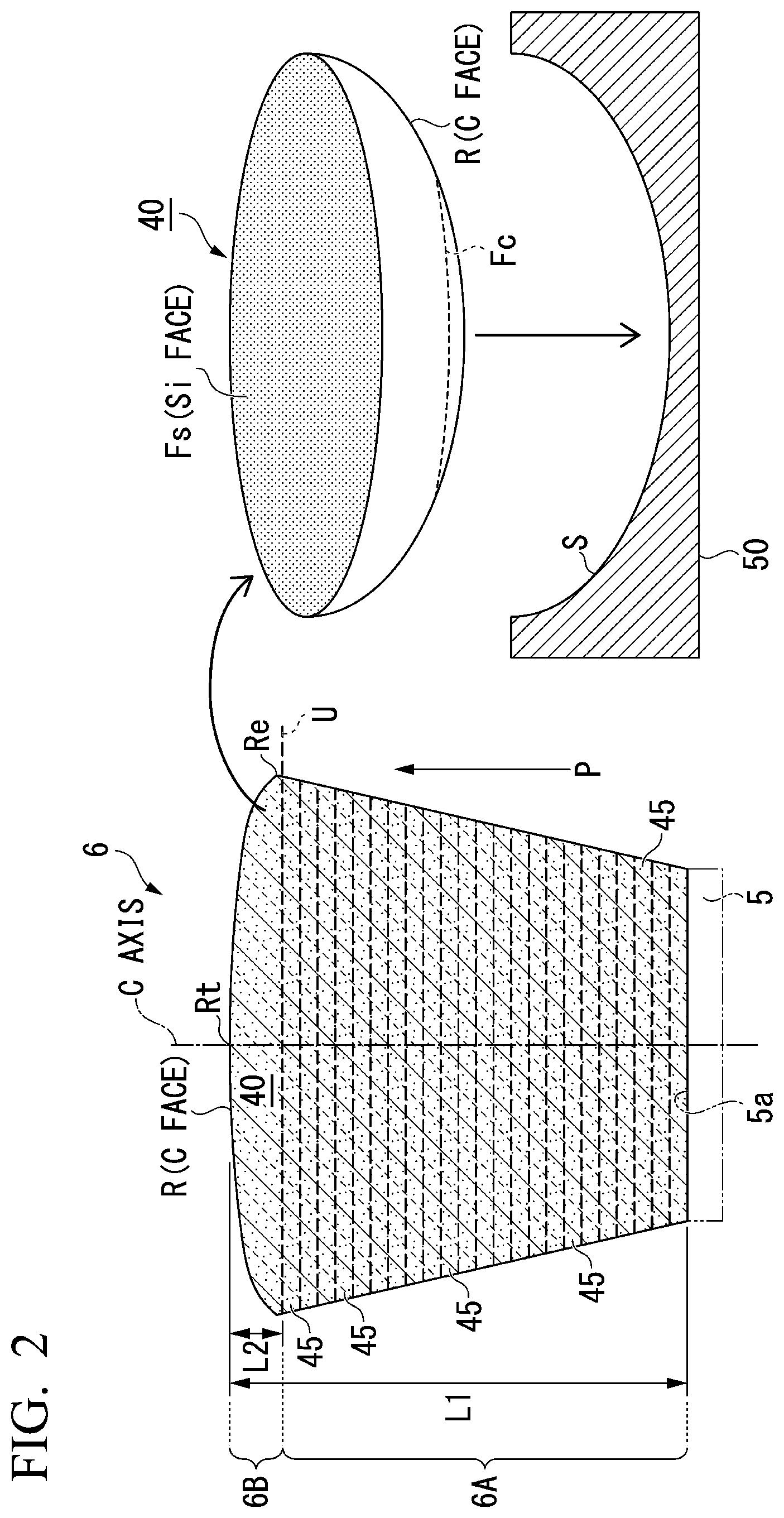 Patent US11815437 Figure 2 – Method of acquiring sample for evaluation of SiC single crystal