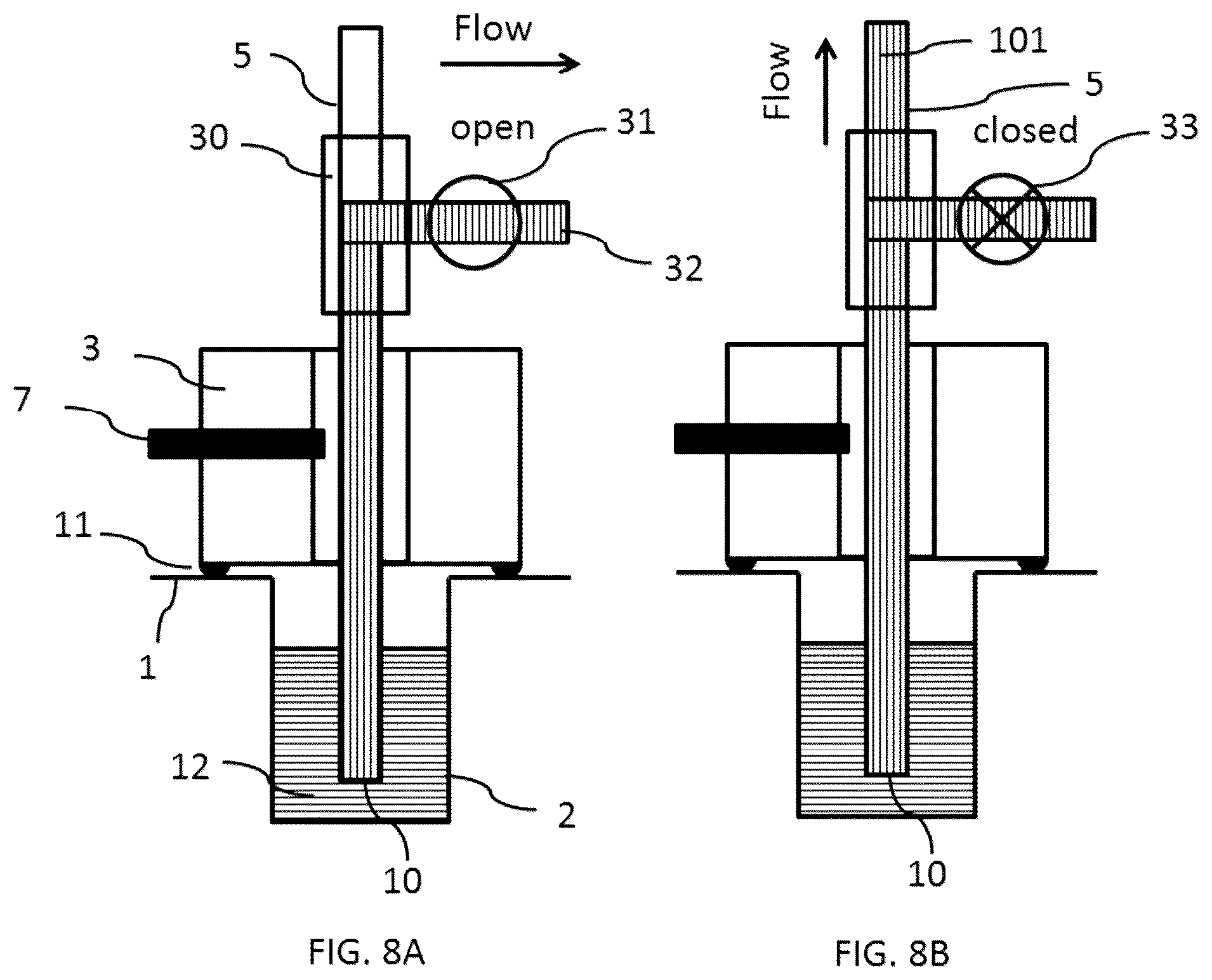 Patent US11815438 Figure 8 – Pressure controlled fluid sampler and method