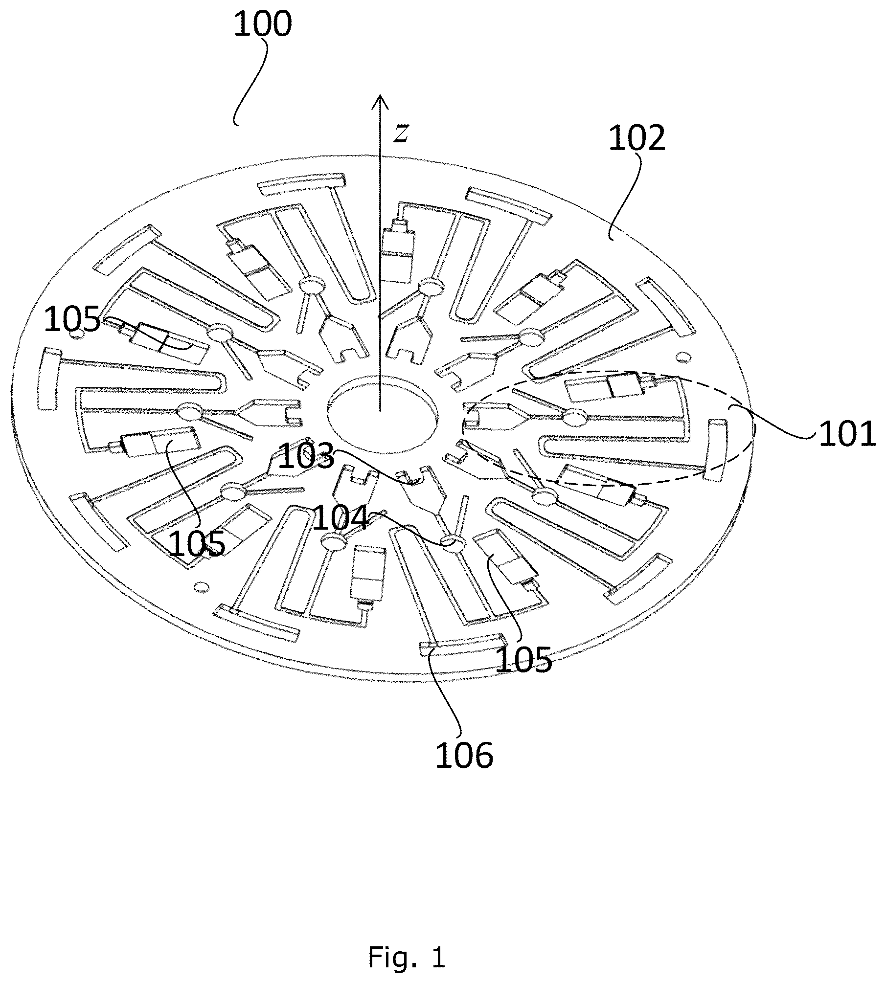 Patent US11815440 Figure 1 – Method for preparing a substrate by applying a sample to be analysed