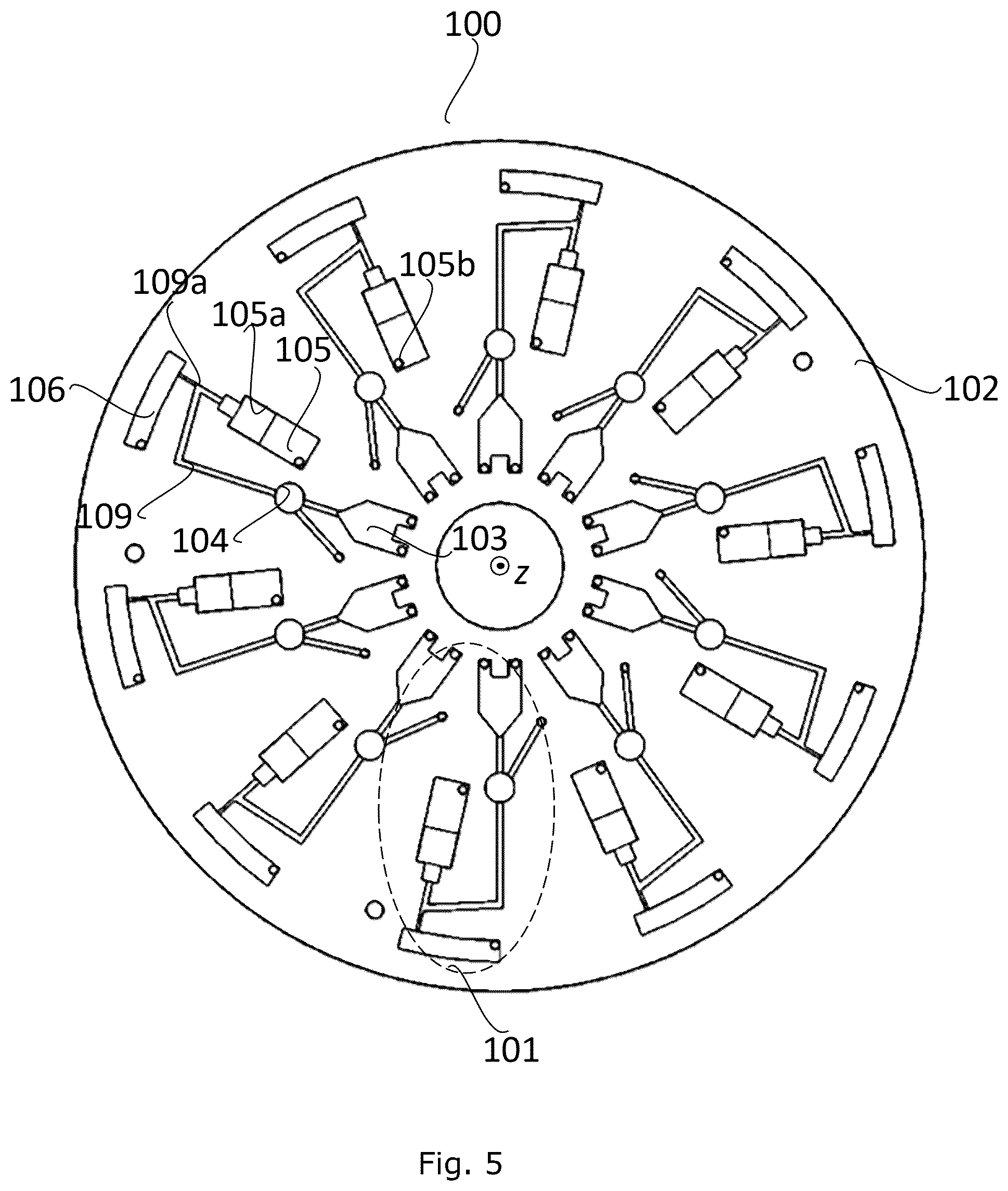 Patent US11815440 Figure 5 – Method for preparing a substrate by applying a sample to be analysed