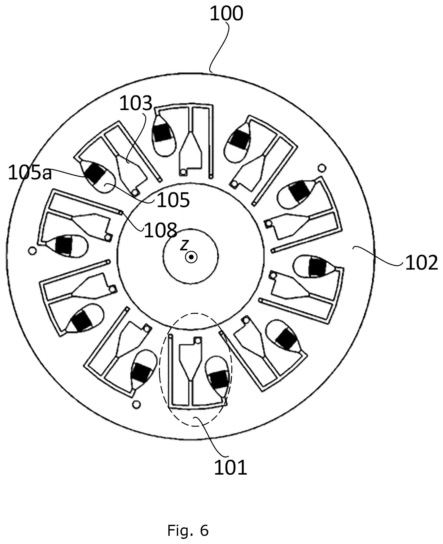 Patent US11815440 Figure 6 – Method for preparing a substrate by applying a sample to be analysed