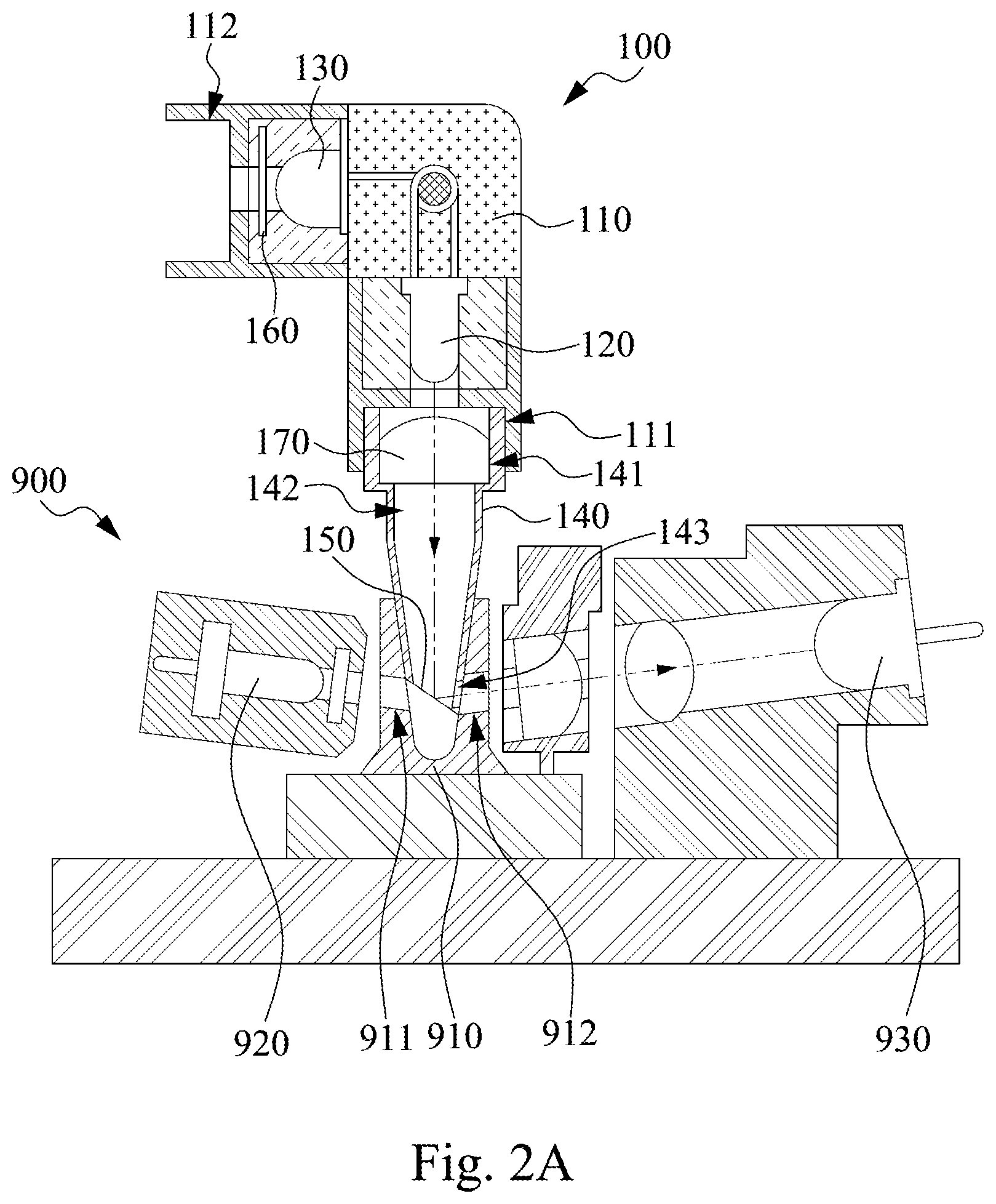 Patent US11815445 Figure 2 – Optical calibration tool
