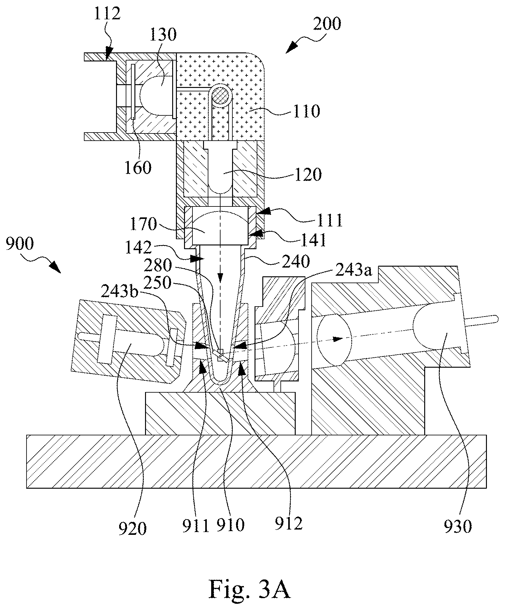 Patent US11815445 Figure 4 – Optical calibration tool