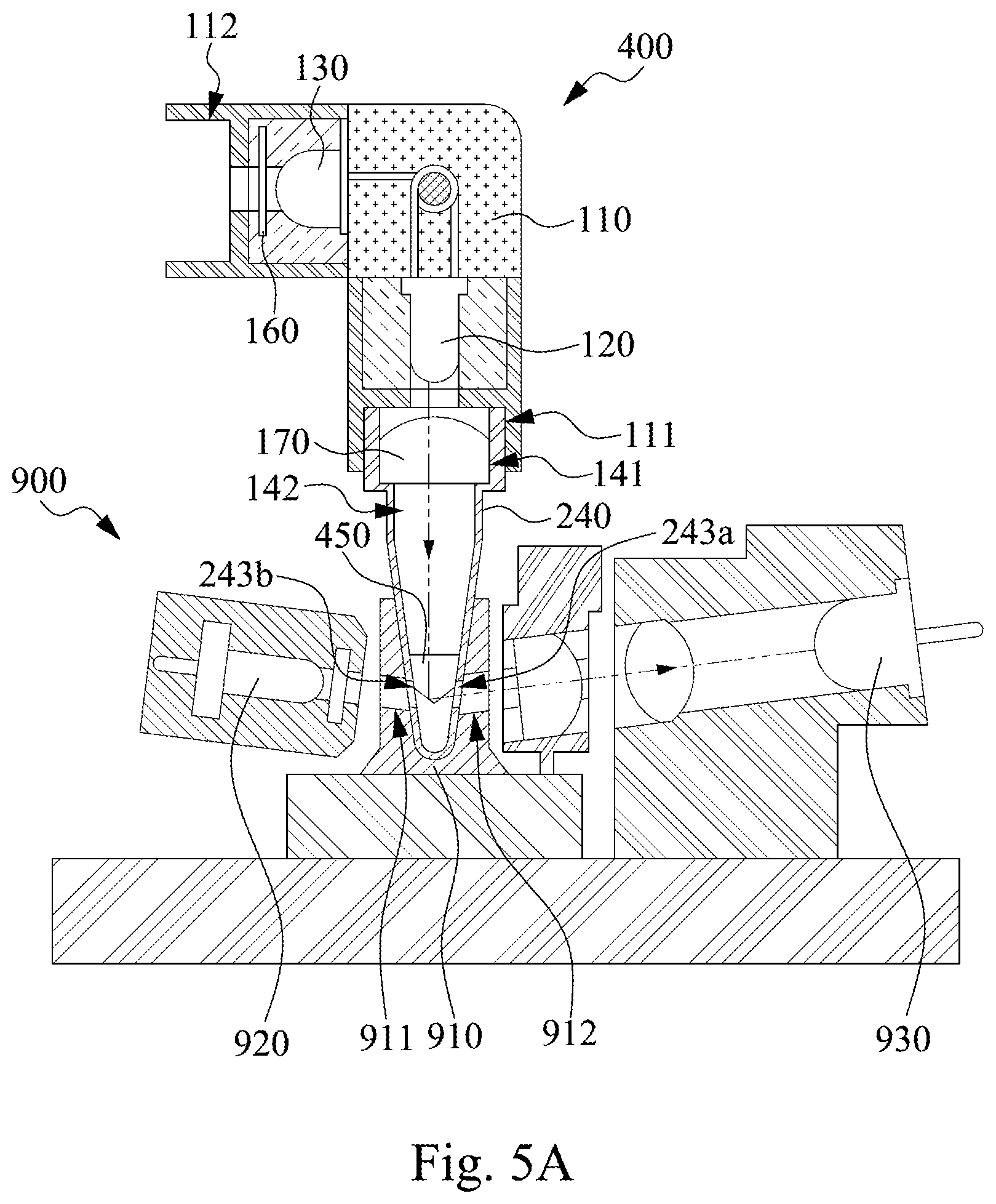 Patent US11815445 Figure 8 – Optical calibration tool