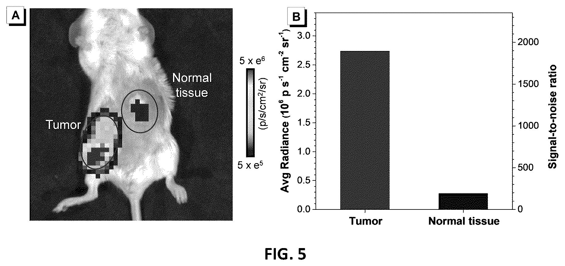 Patent US11815457 Figure 5 – Near-infrared chemiluminescence emitter with aggregation-induced emission properties
