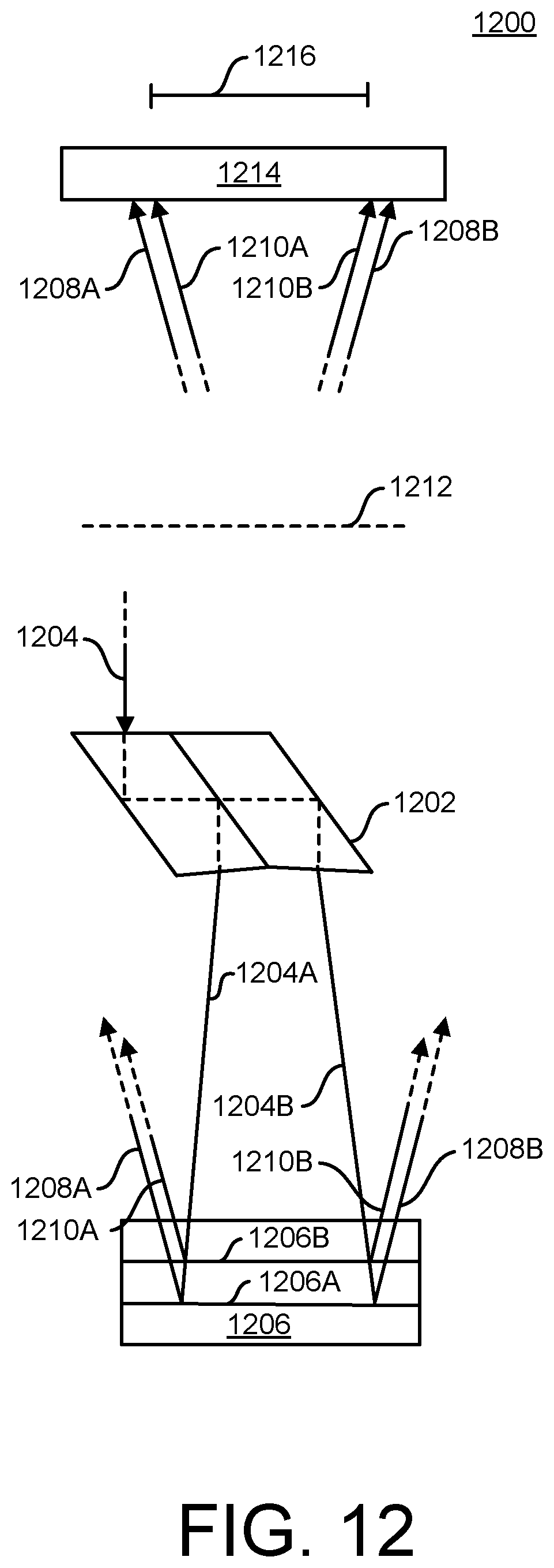 Patent US11815458 Figure 13 – Autofocus functionality in optical sample analysis