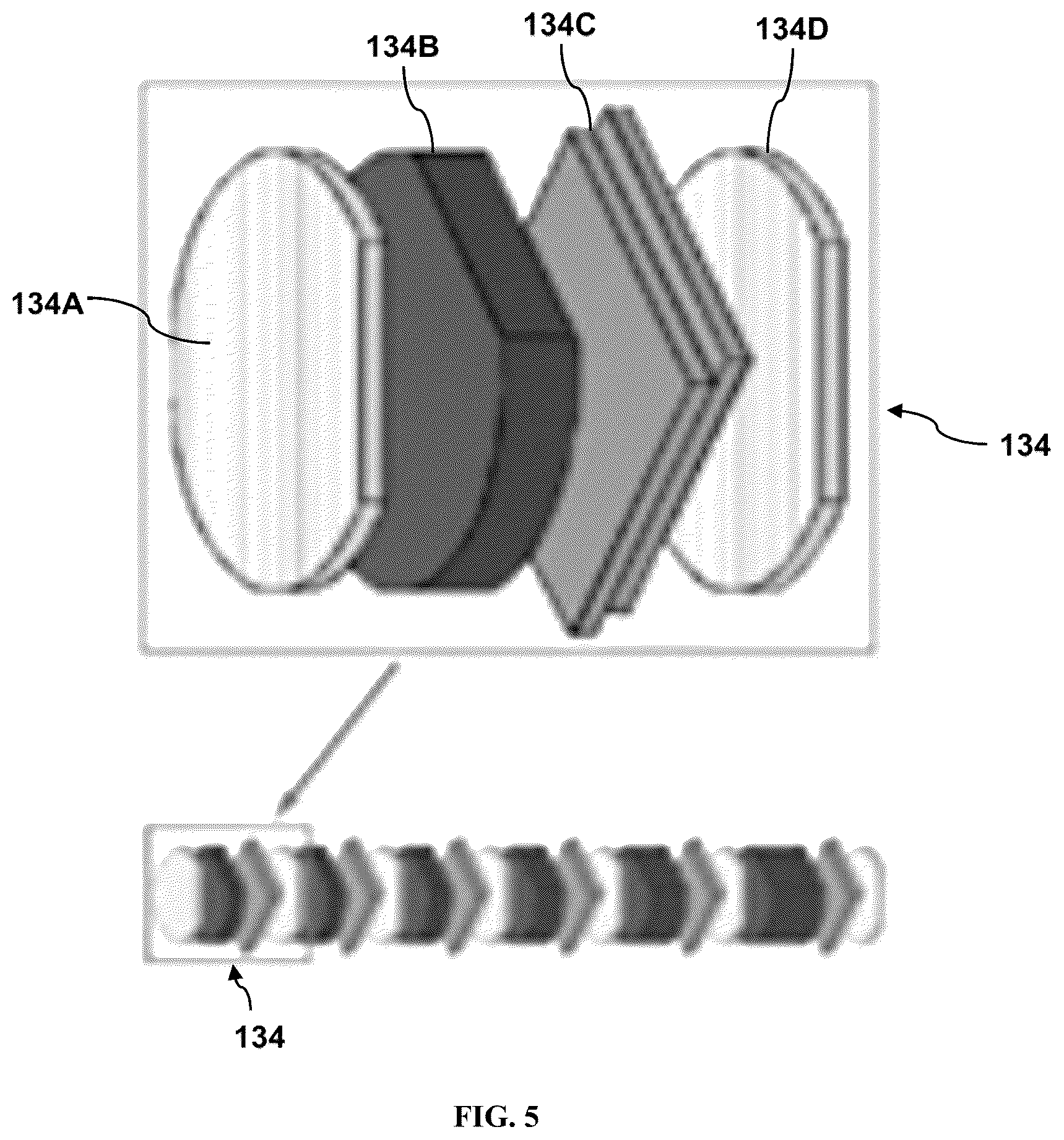 Patent US11815466 Figure 5 – Flexible display inspection system