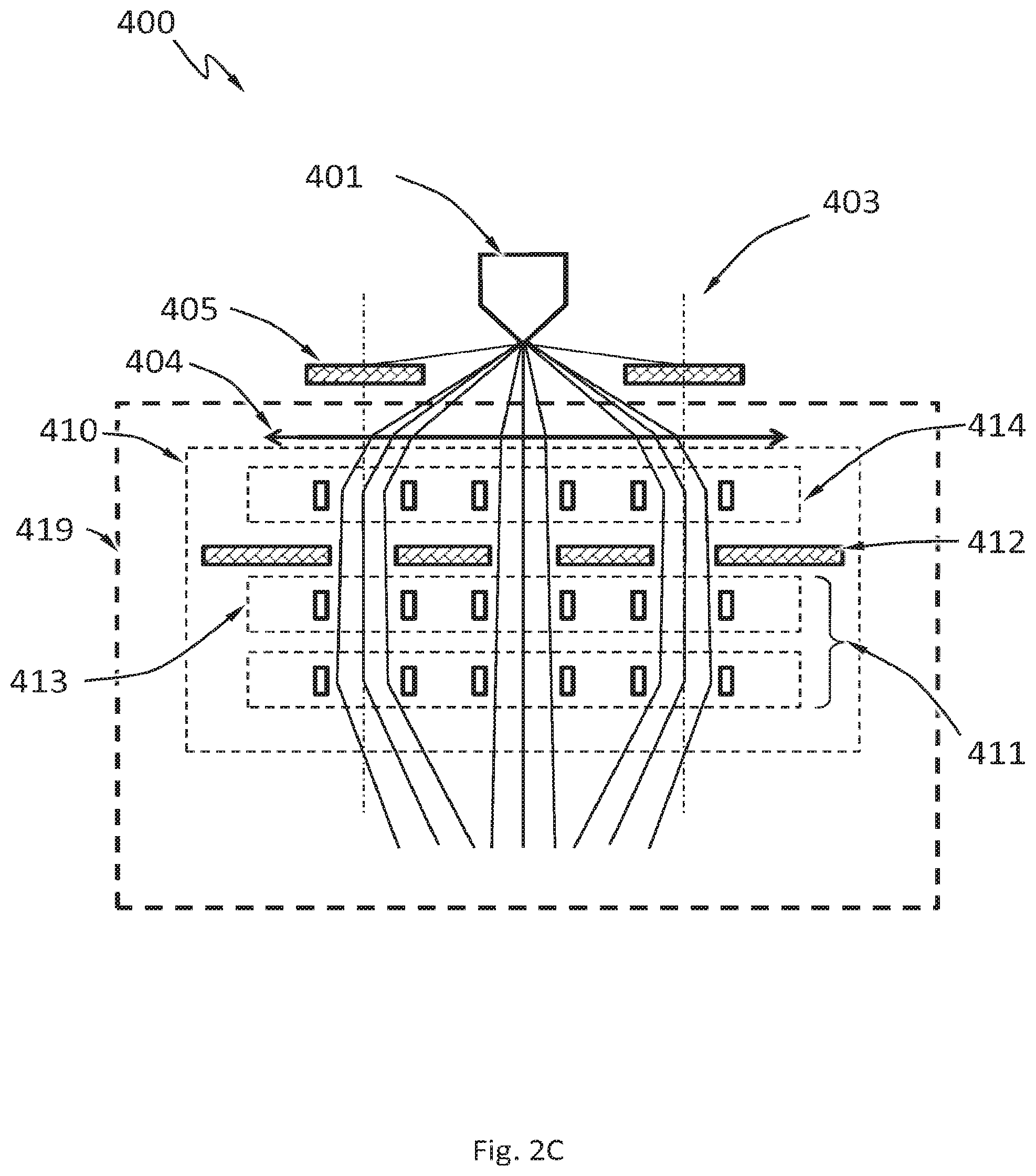 Patent US11815473 Figure 4 – Methods of inspecting samples with multiple beams of charged particles