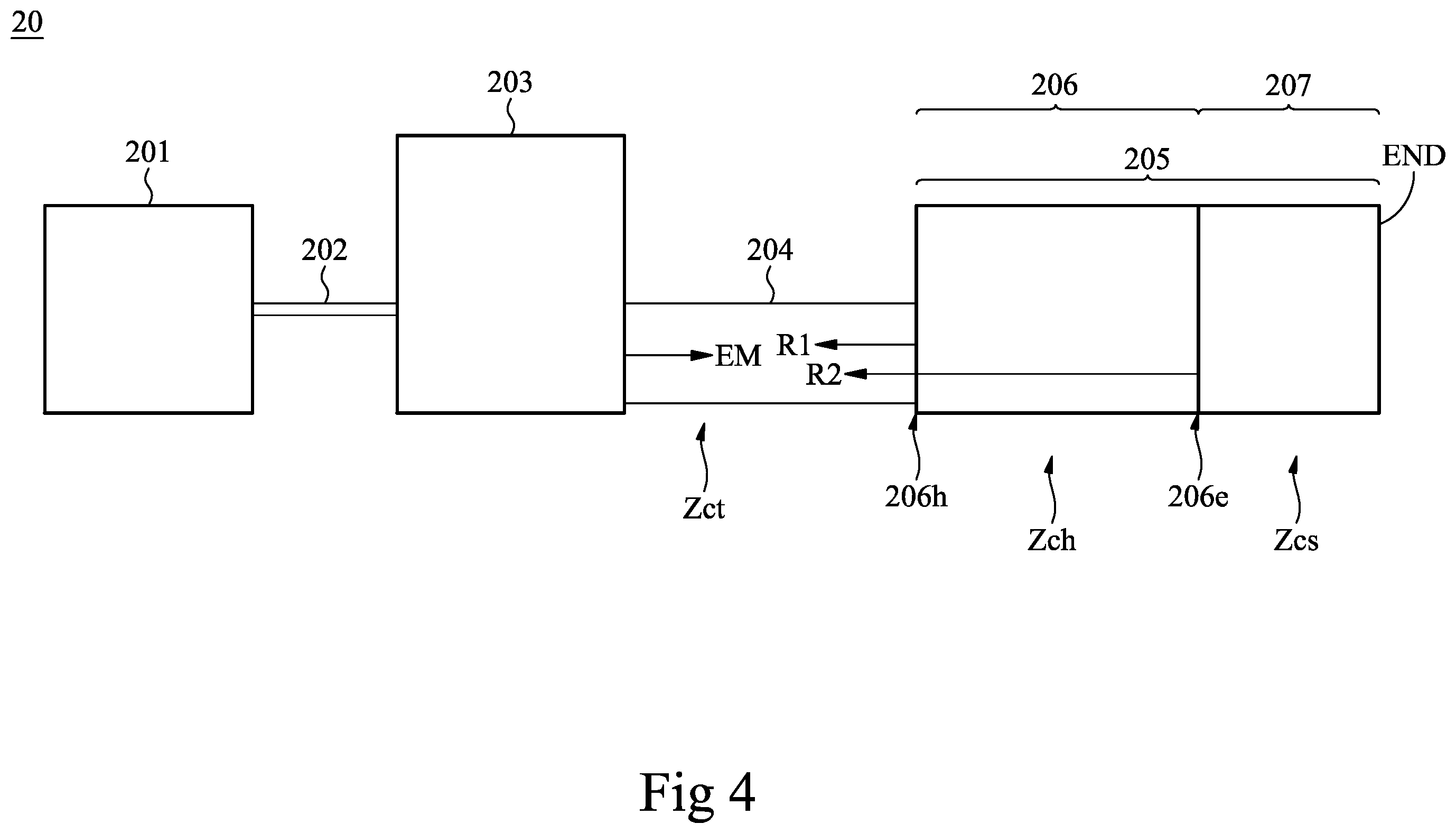 Patent US11815484 Figure 4 – Device for measuring complex dielectric permittivity of a material-under-test, measuring device for multiple reflections of time-domain signals of a complex dielectric and measuring method thereof