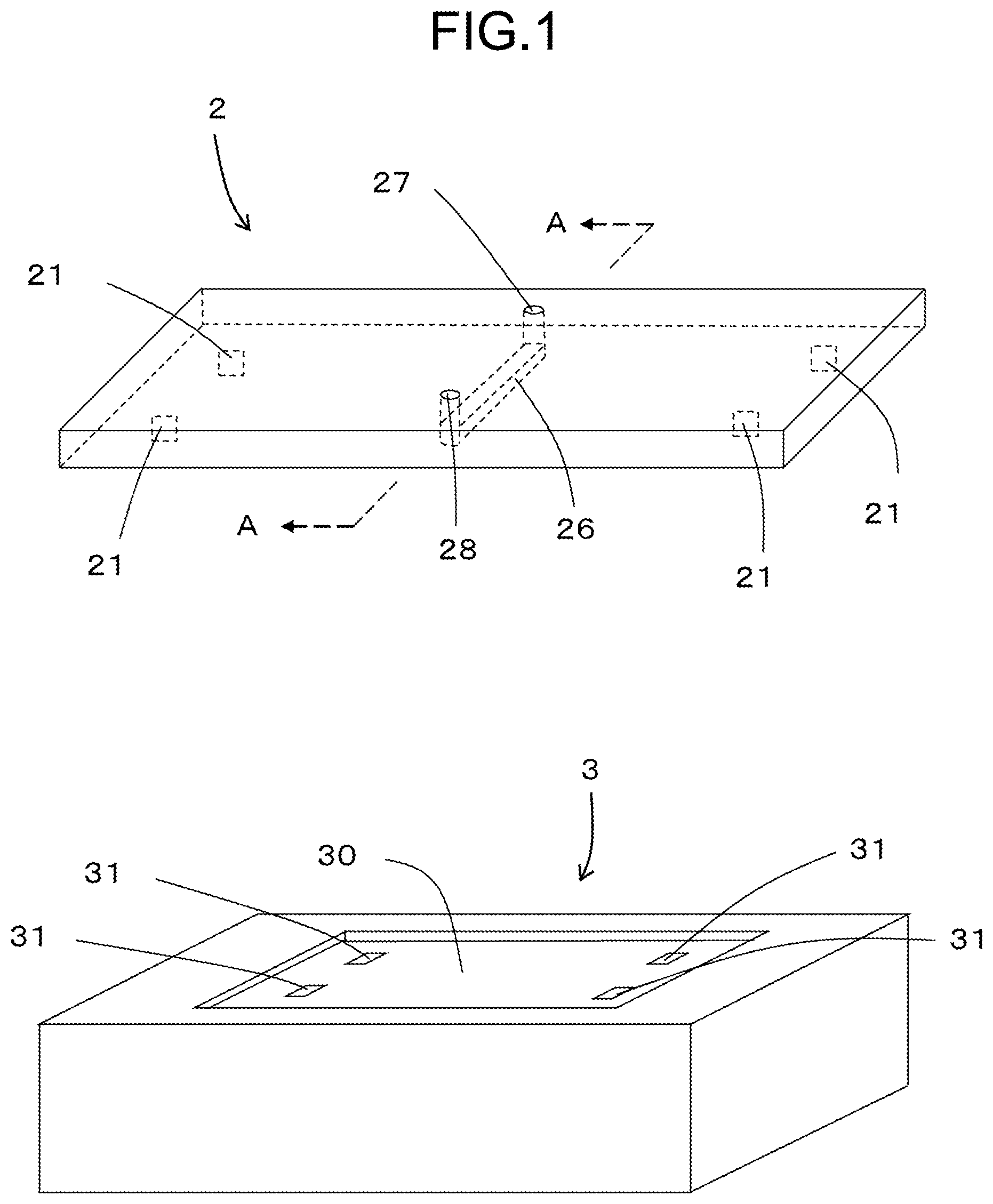 Patent US11815489 — Measurement device and measurement method — Figure 1