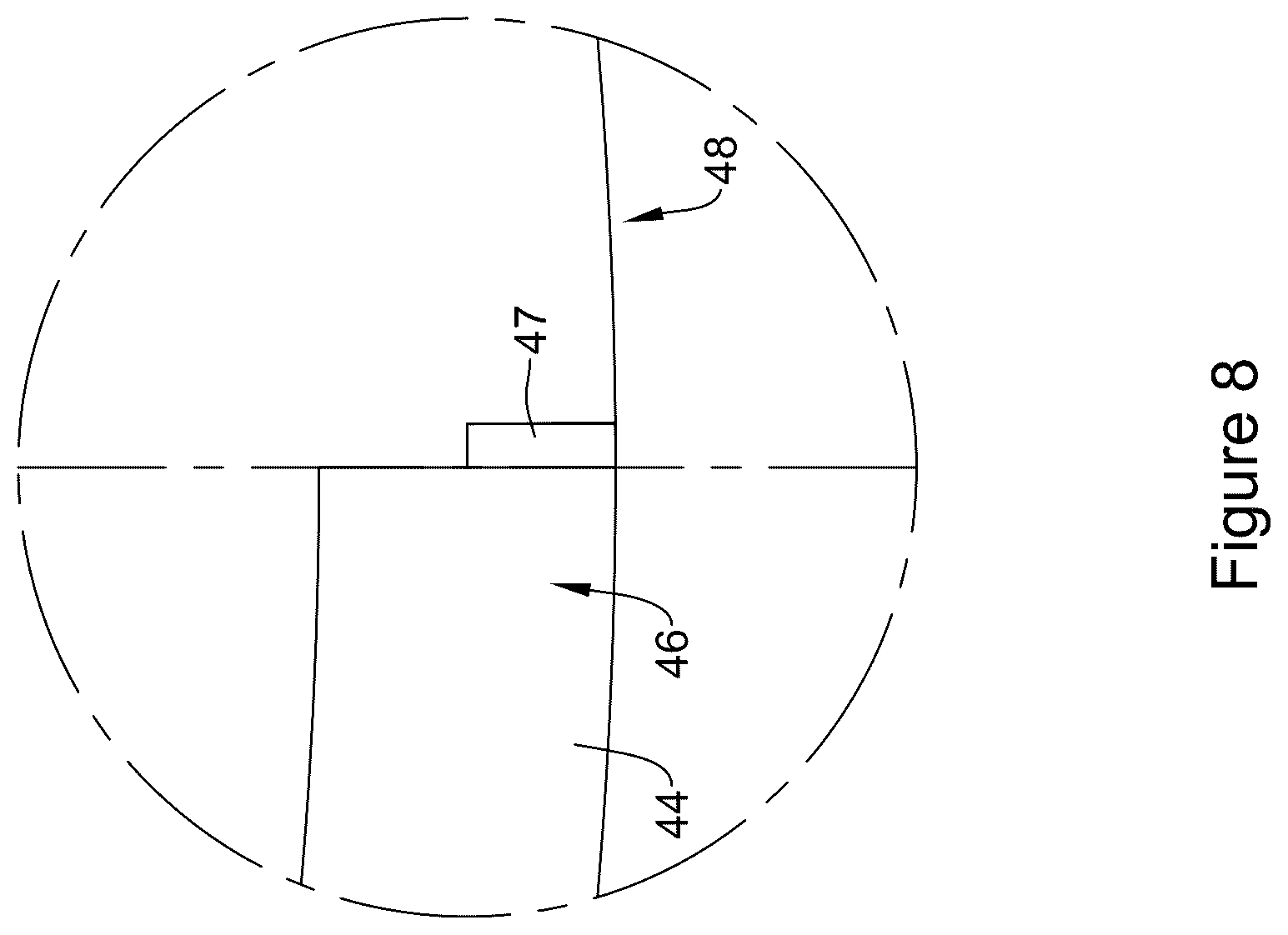 Patent US11815491 Figure 8 – Mechanical seal with sensor