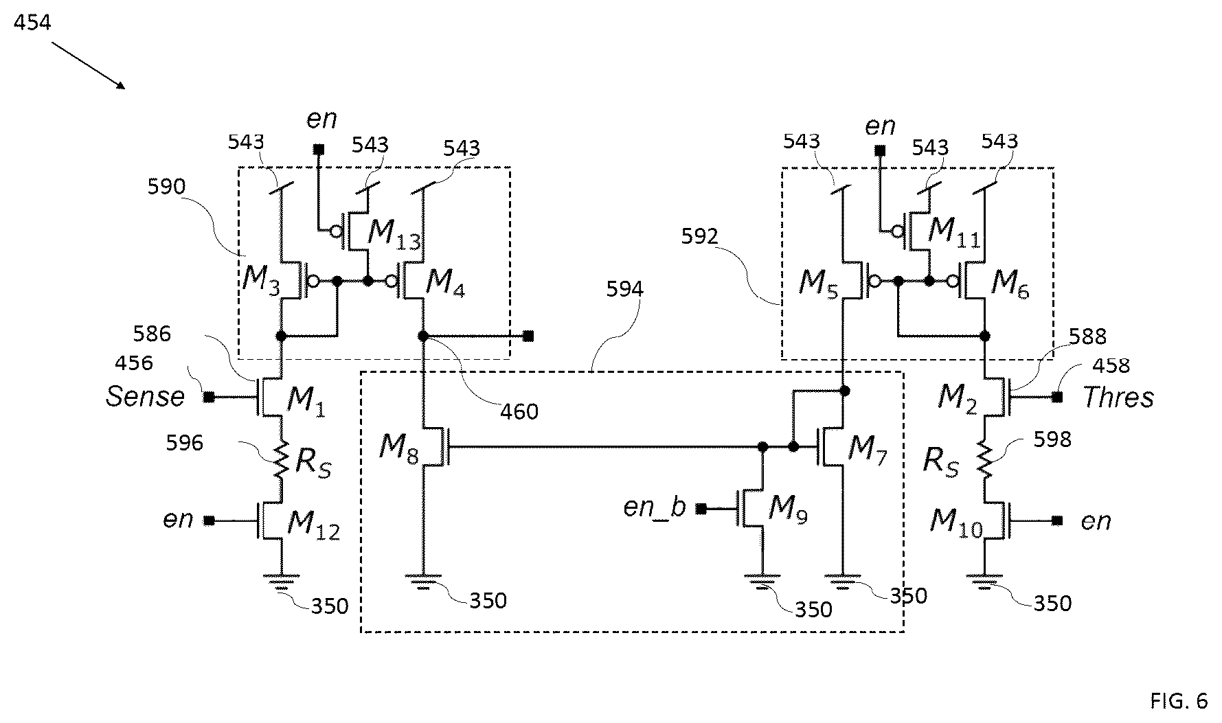 Patent US11815492 Figure 5 – Methods and circuitry for built-in self-testing of circuitry and/or transducers in ultrasound devices