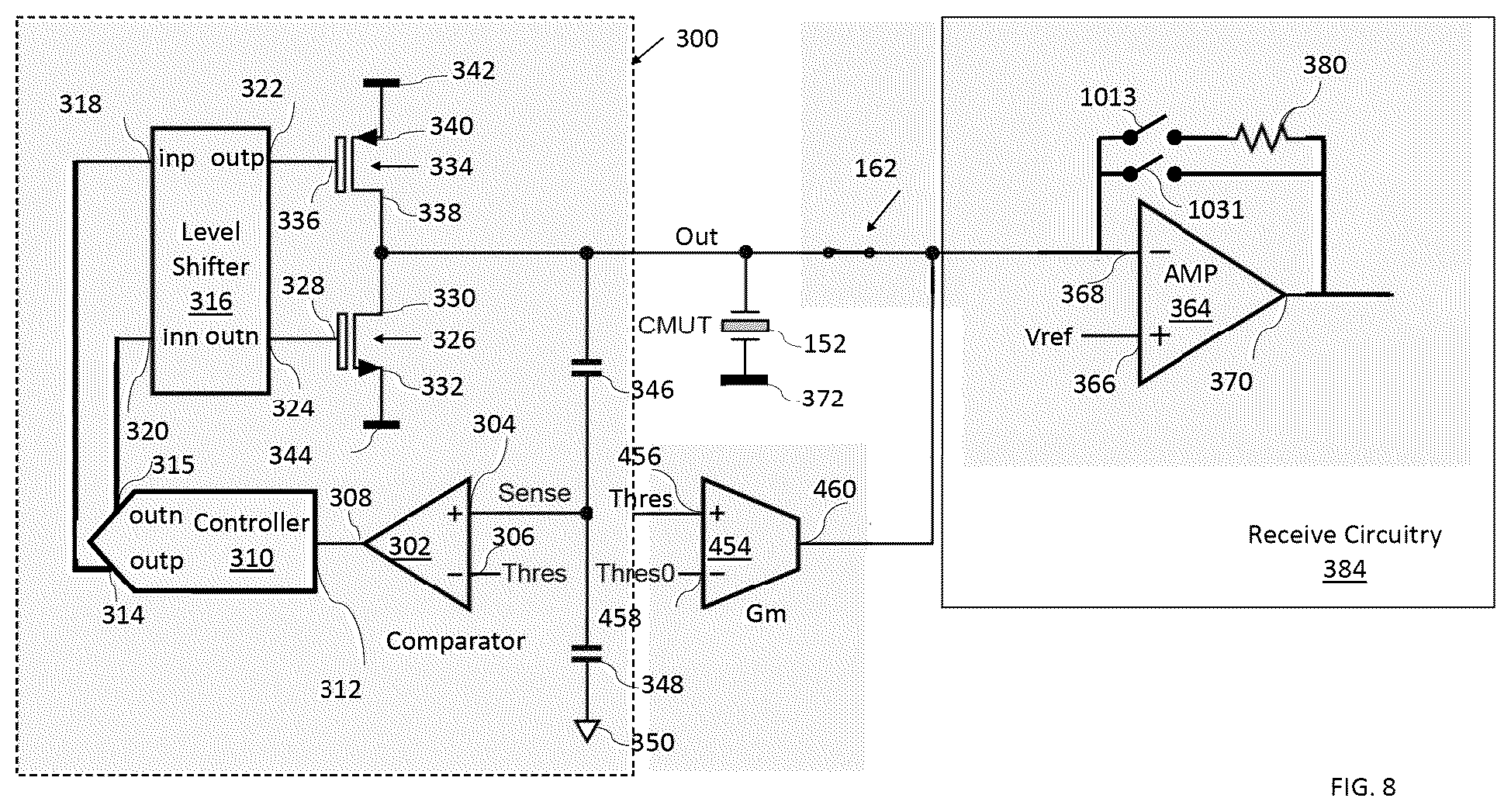 Patent US11815492 Figure 7 – Methods and circuitry for built-in self-testing of circuitry and/or transducers in ultrasound devices