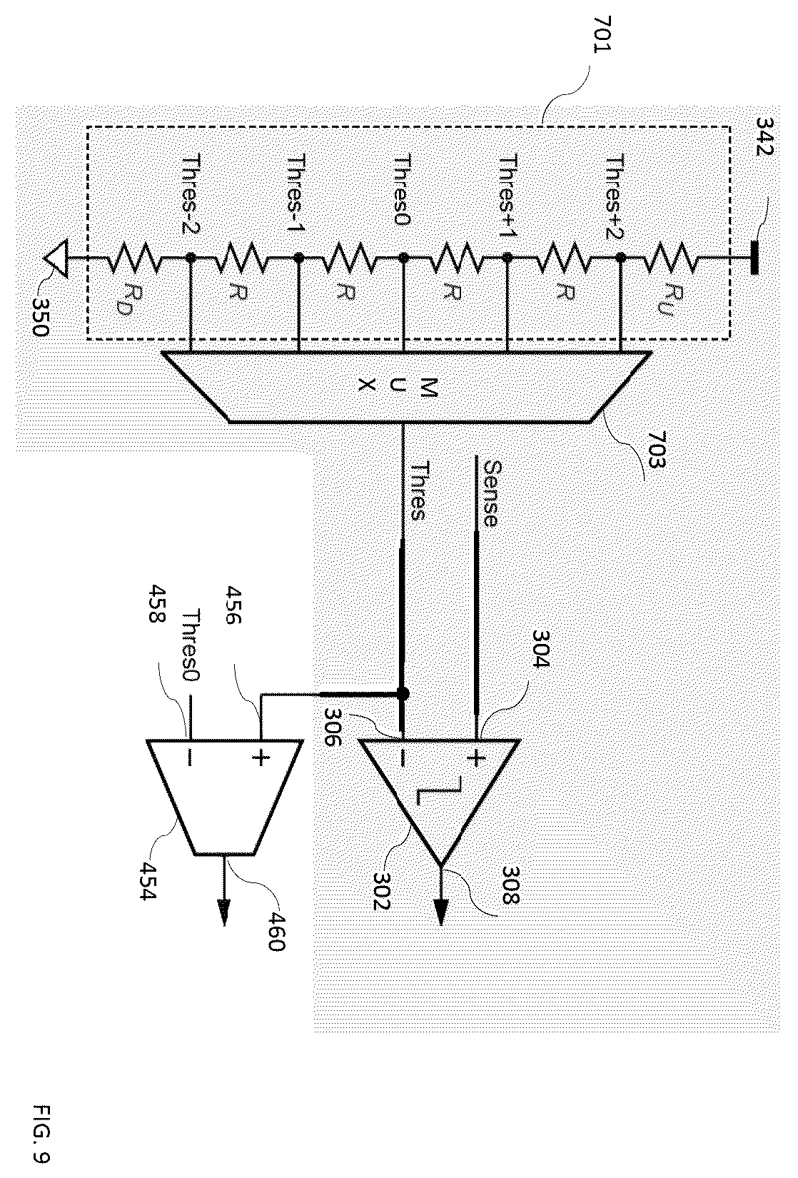 Patent US11815492 Figure 8 – Methods and circuitry for built-in self-testing of circuitry and/or transducers in ultrasound devices
